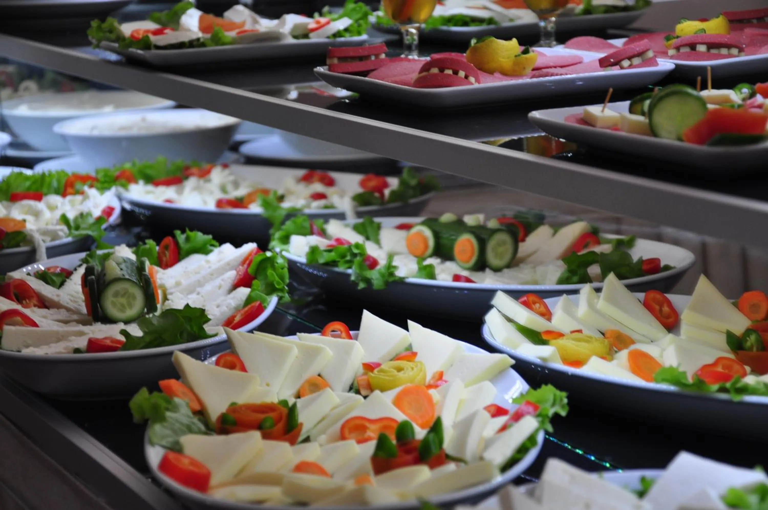 Buffet breakfast in Otel Mutevelli