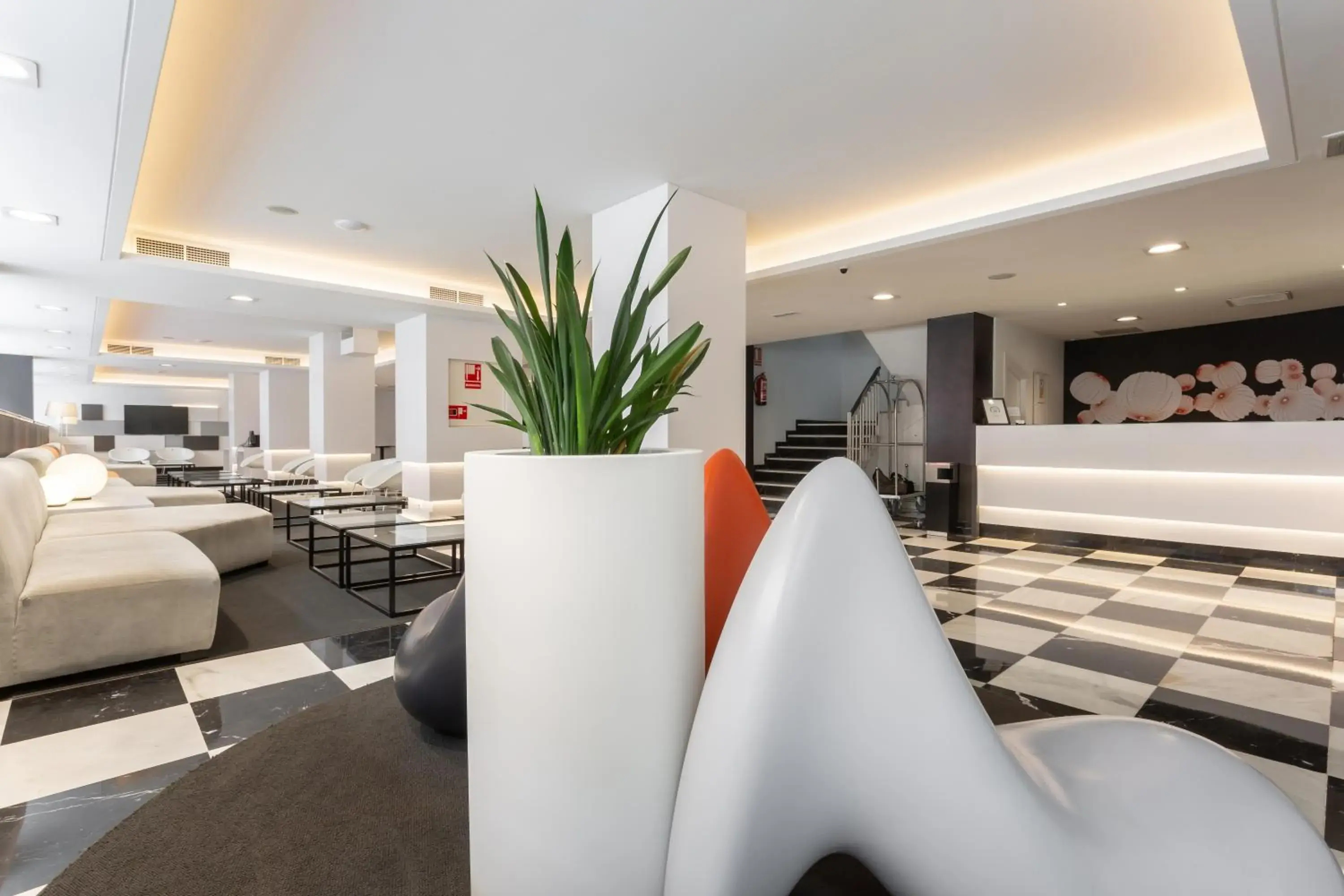 Lobby or reception in Monte Carmelo Lobby or reception in Monte Carmelo