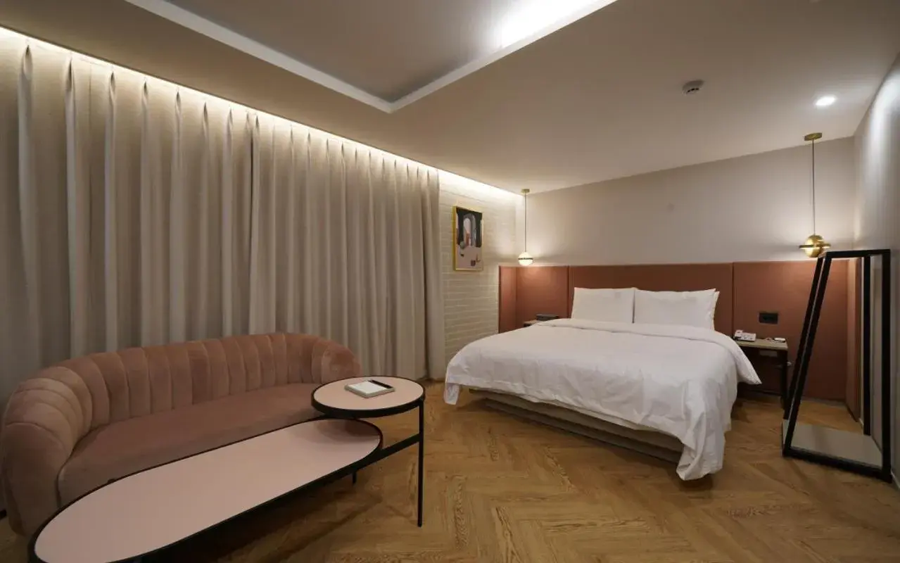 Bed in Ocean city hotel Bed in Ocean city hotel