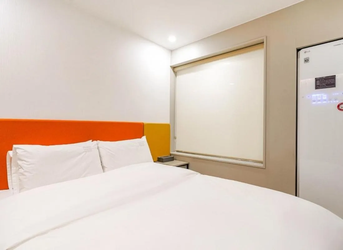 Bed in Ocean city hotel