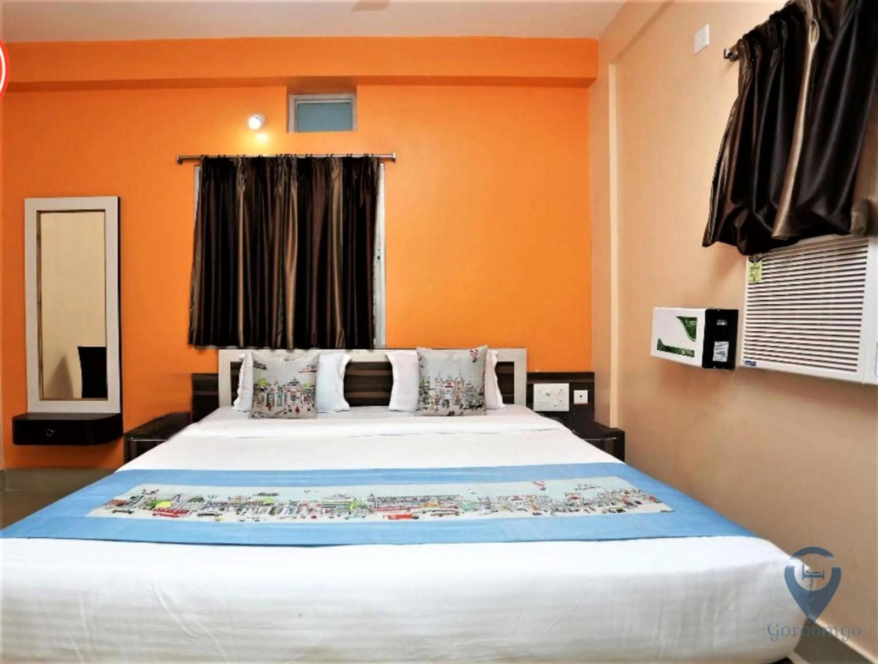 Bed in Goroomgo Krishna Residency Puri Near Sea Beach - Spacious Room with Excellent Service Awarded - Best Seller