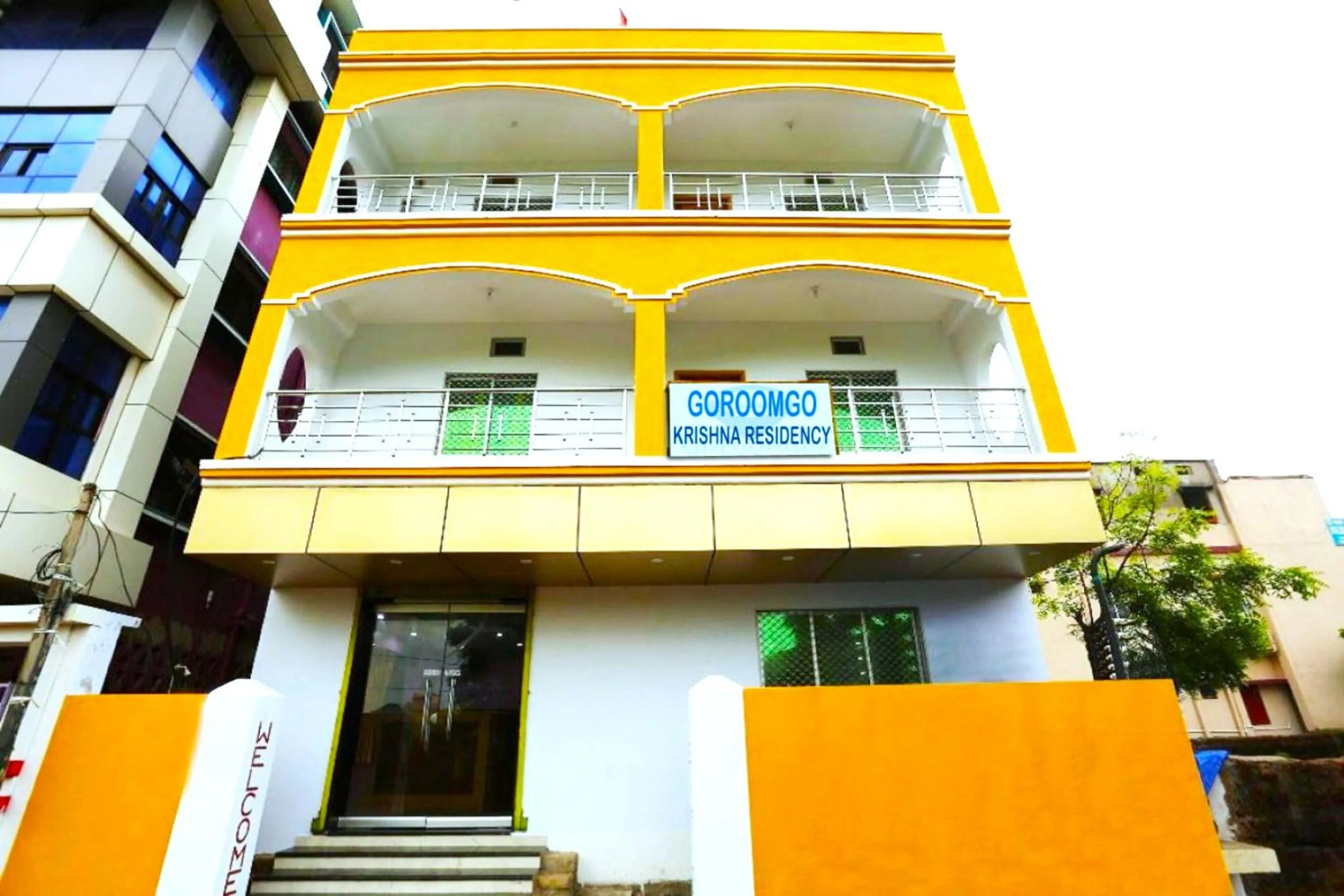 Property Building in Goroomgo Krishna Residency Puri Near Sea Beach - Spacious Room with Excellent Service Awarded - Best Seller