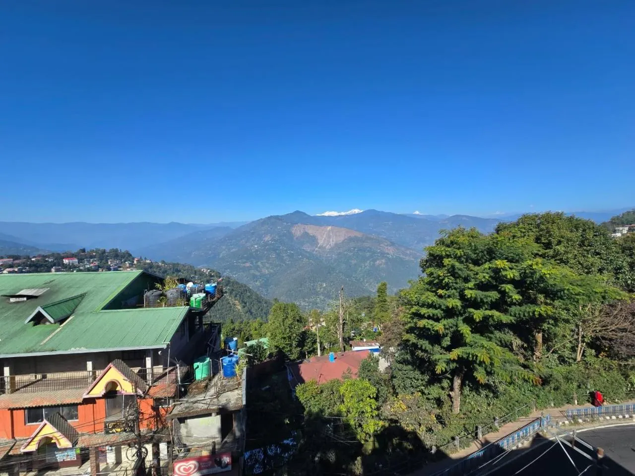 Mountain view in Golden Peaks Hotel & Restaurant