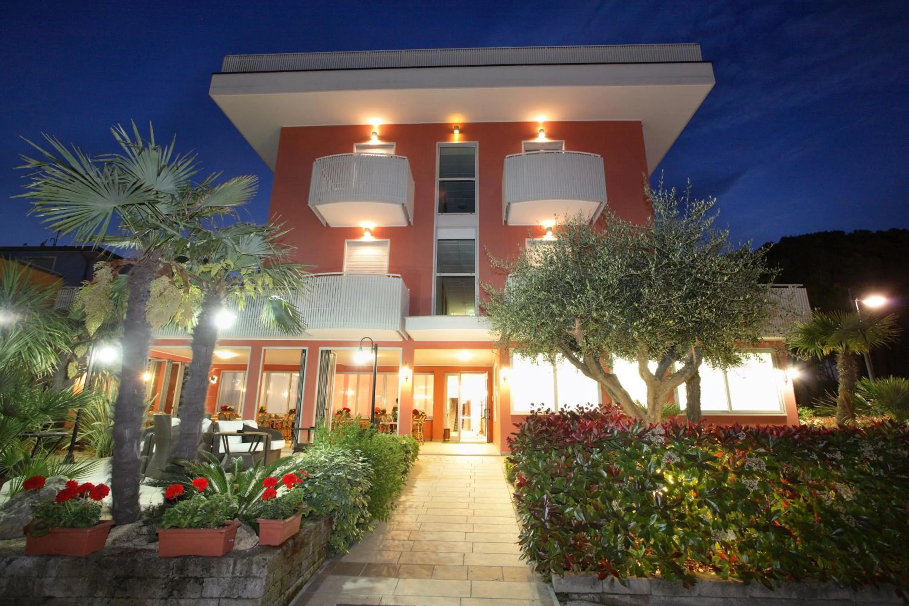 Property building in Hotel Villa Maria