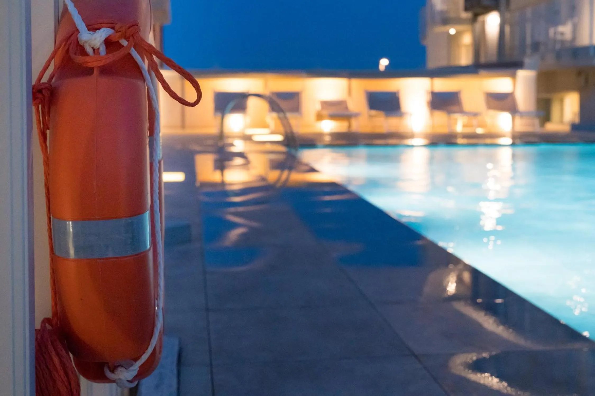 Swimming pool in Hotel Villa Maria