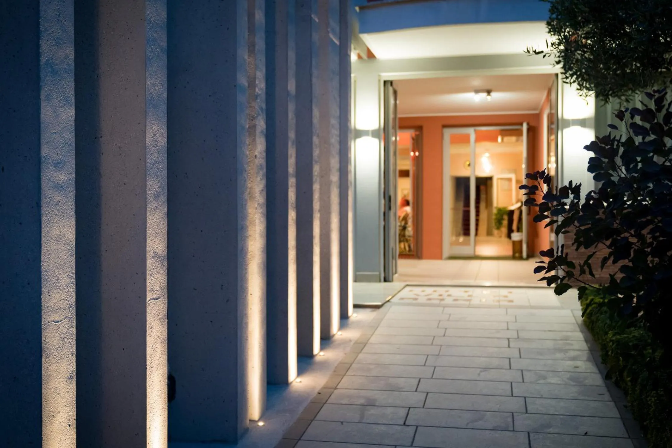 Facade/entrance in Hotel Villa Maria