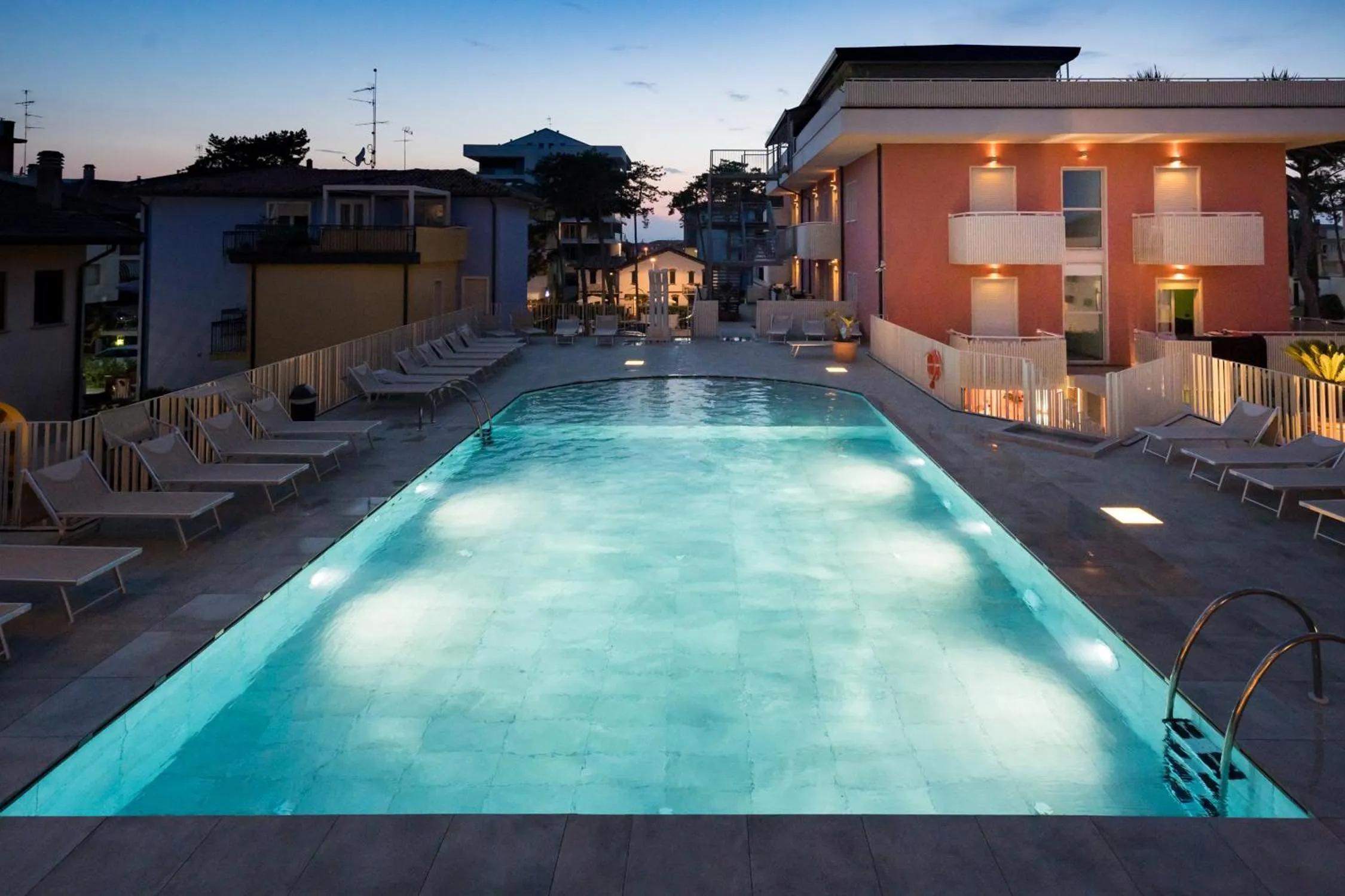 Property building in Hotel Villa Maria