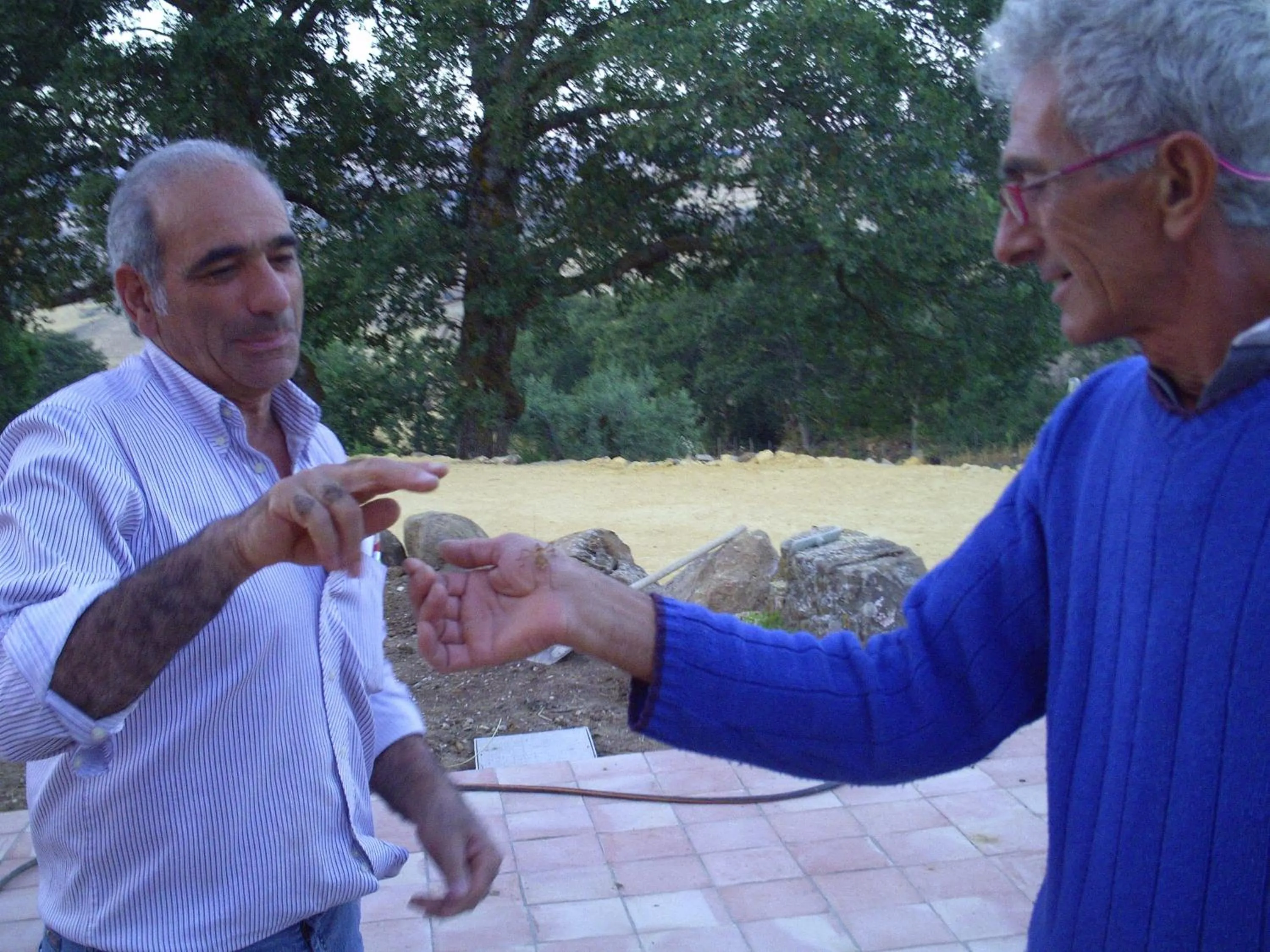 group of guests in Agriturismo San Pietro