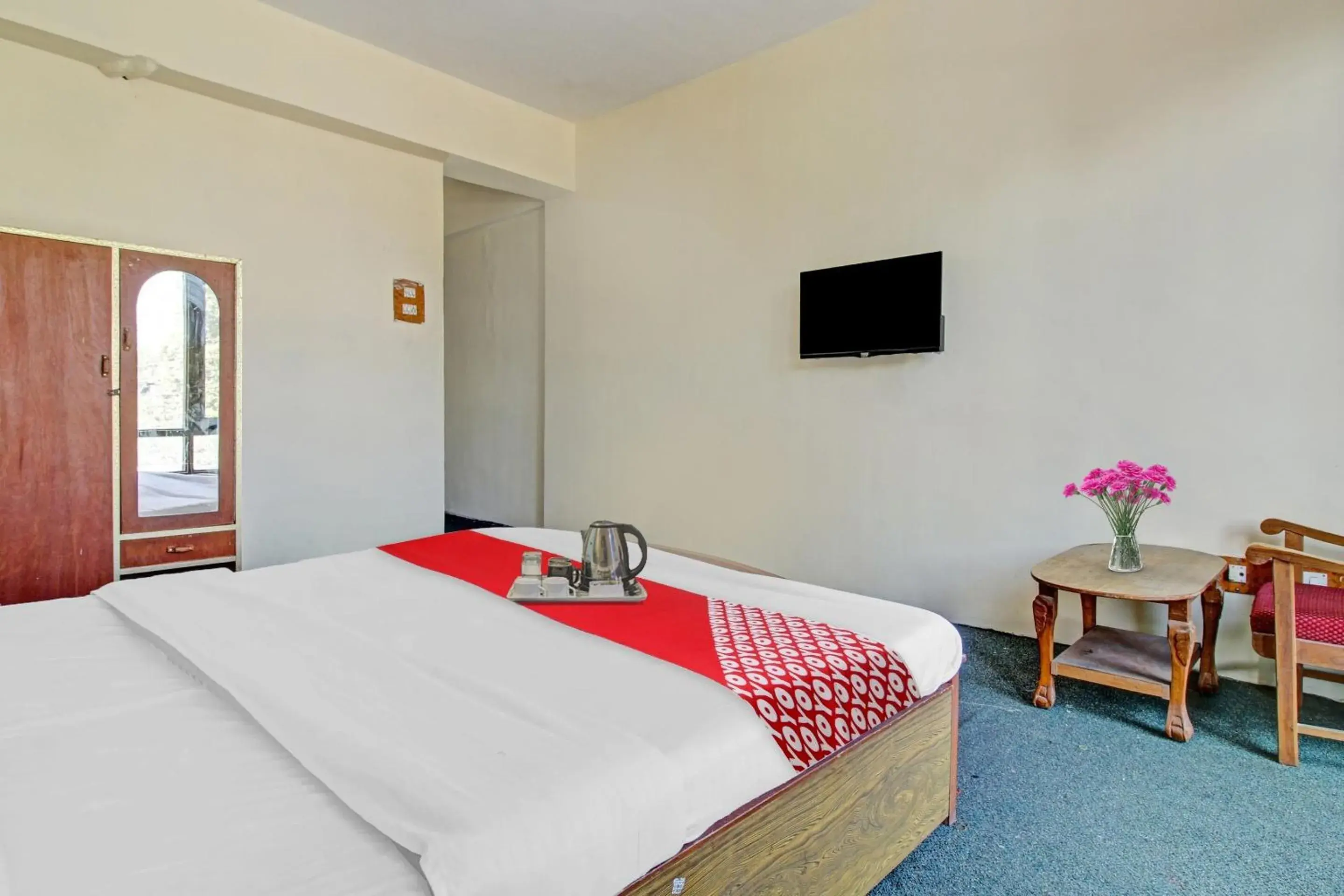 Bedroom, Bed in Hotel O Hunter's & Cafe Bedroom, Bed in Hotel O Hunter's & Cafe