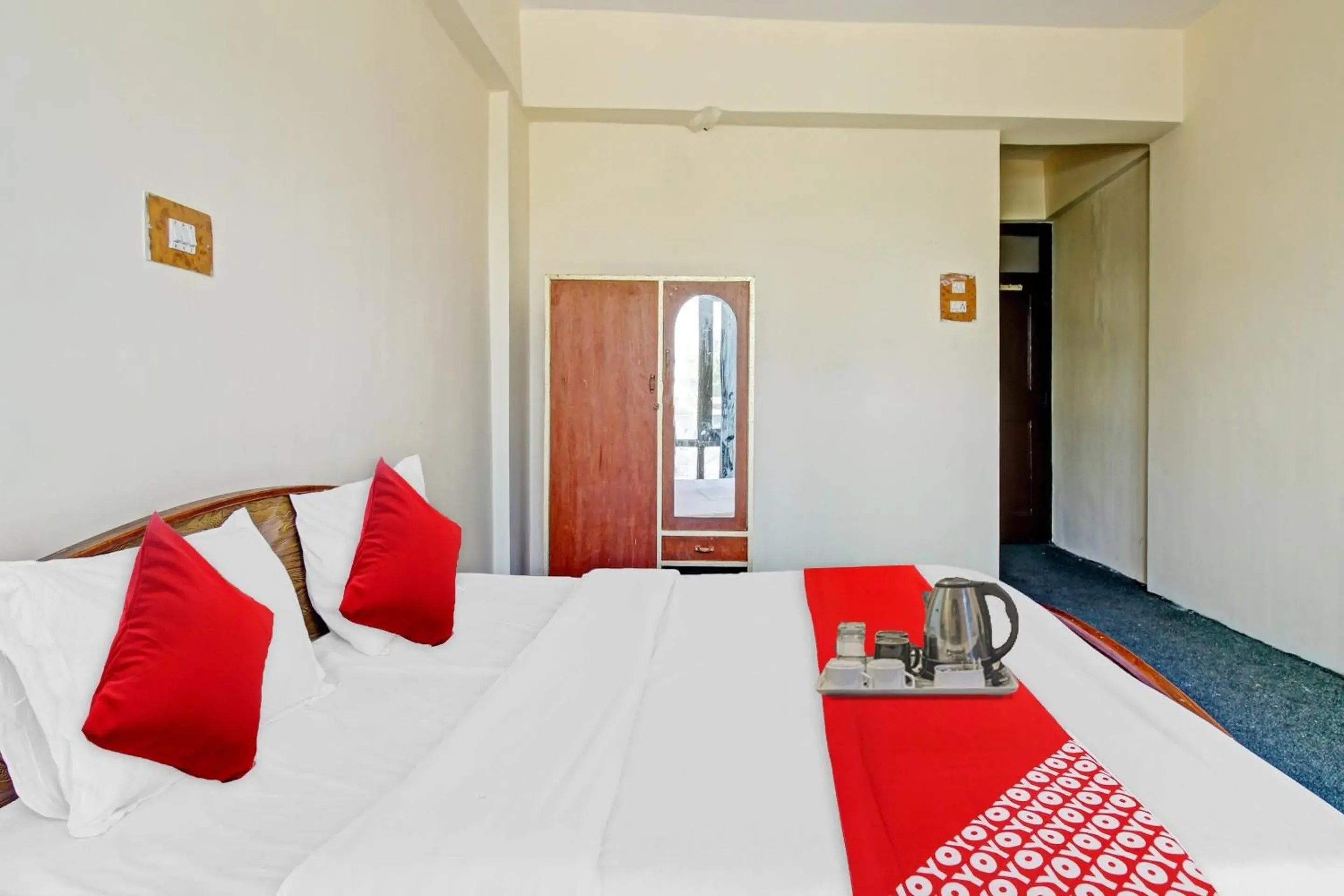 Bedroom, Bed in Hotel O Hunter's & Cafe Bedroom, Bed in Hotel O Hunter's & Cafe