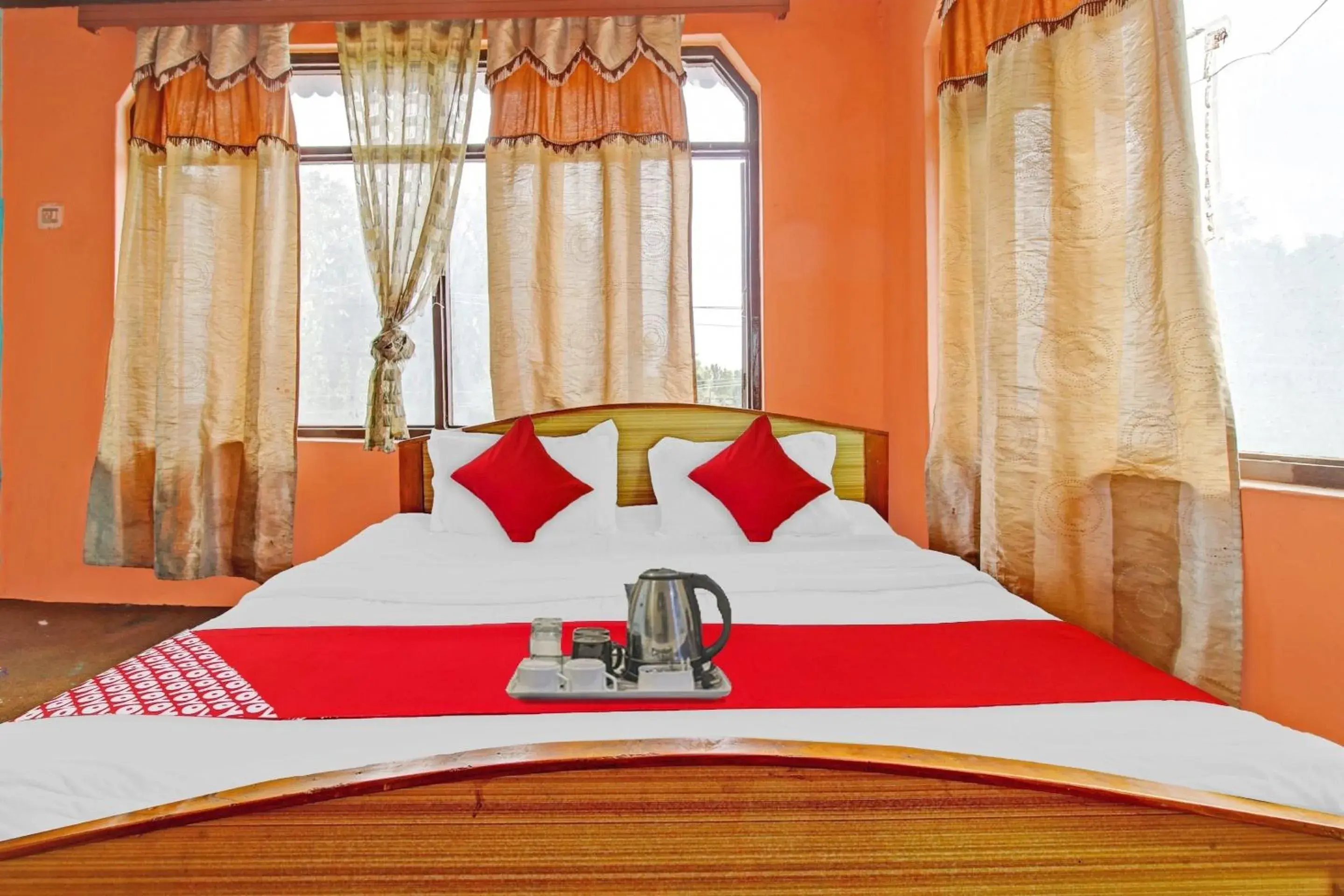 Bedroom, Bed in Hotel O Hunter's & Cafe Bedroom, Bed in Hotel O Hunter's & Cafe