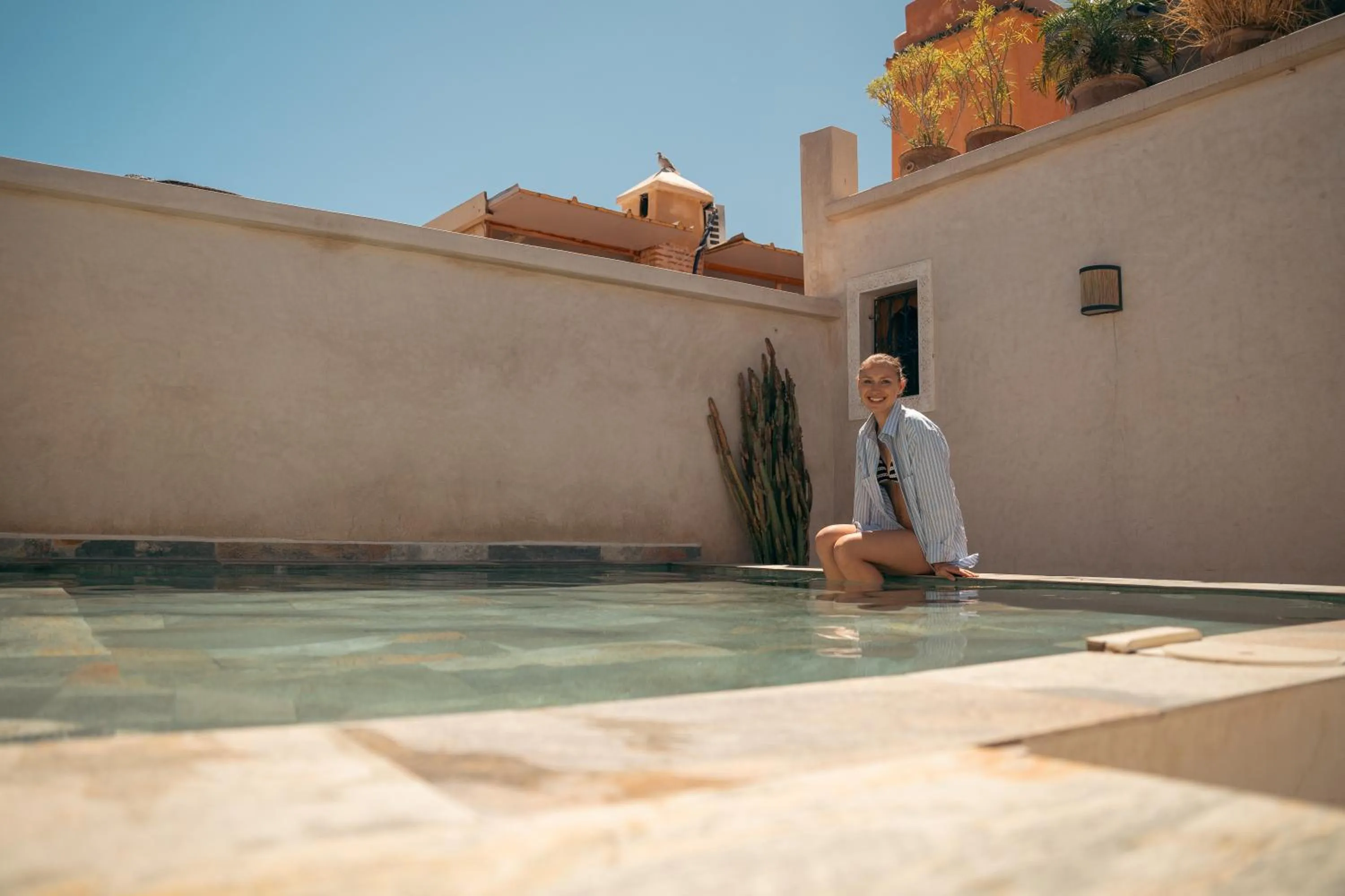 Swimming pool in Ryad Selyen