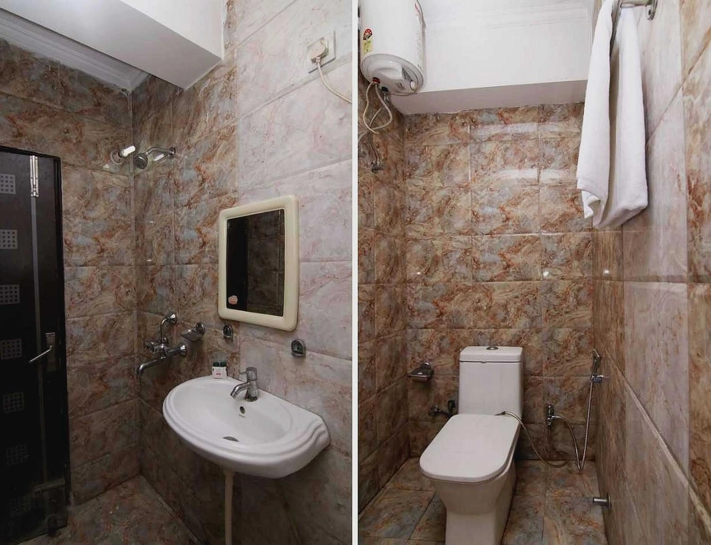 Bathroom in Hotel O Delite Hotel Near Leisure Valley Park