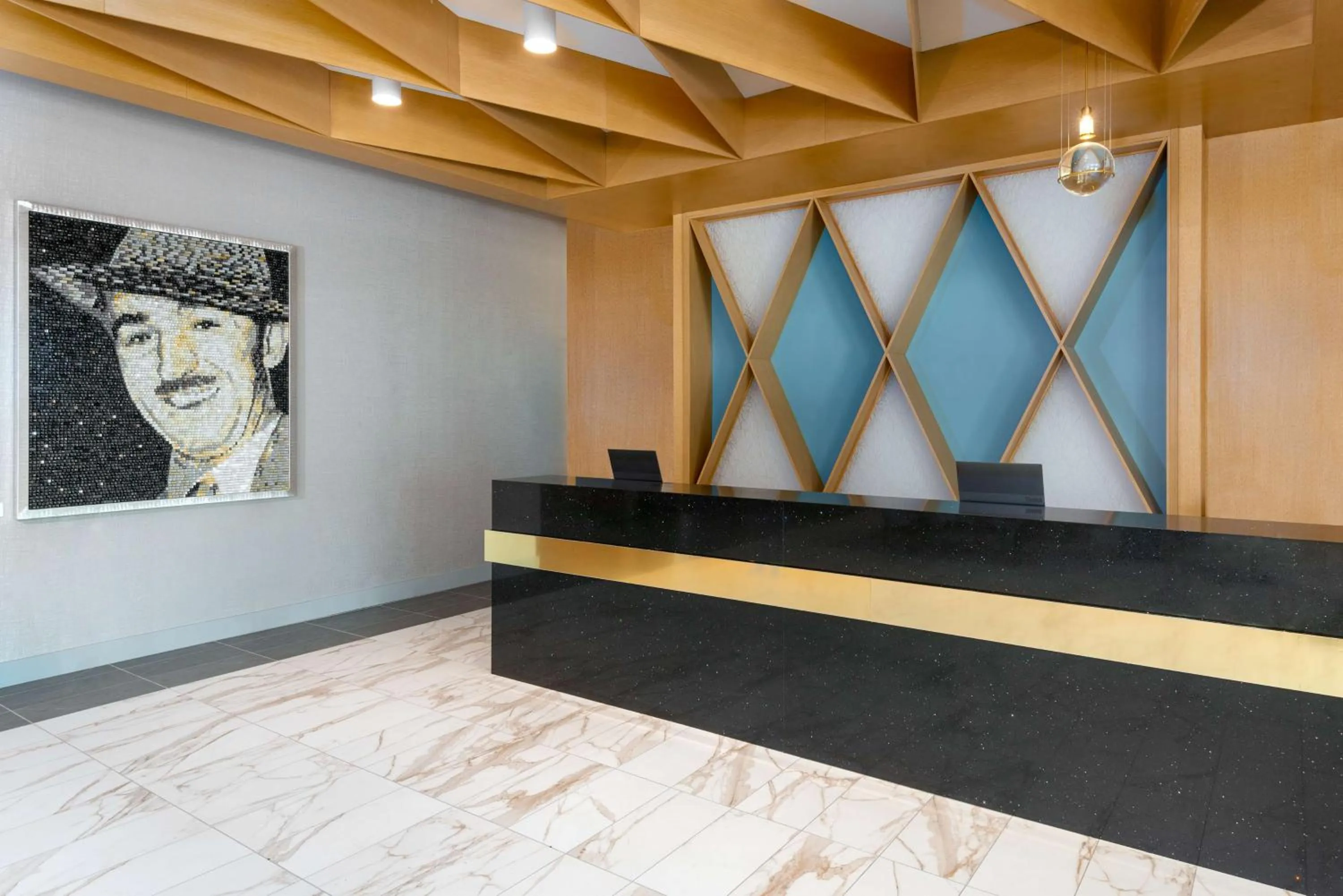 Lobby or reception in Hyatt House Orlando Airport