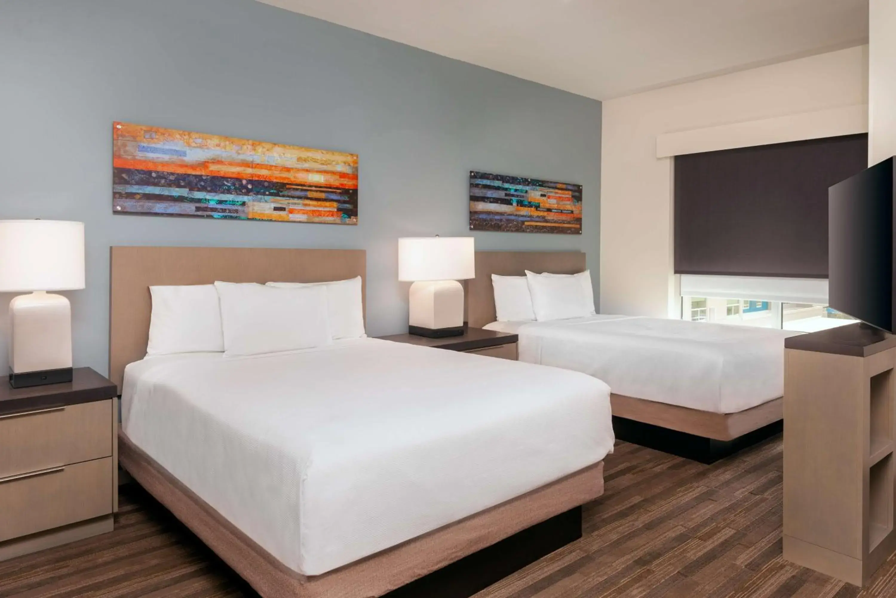 Studio Suite with Two Queen Beds, Sofa Bed and Kitchen in Hyatt House Orlando Airport Studio Suite with Two Queen Beds, Sofa Bed and Kitchen in Hyatt House Orlando Airport