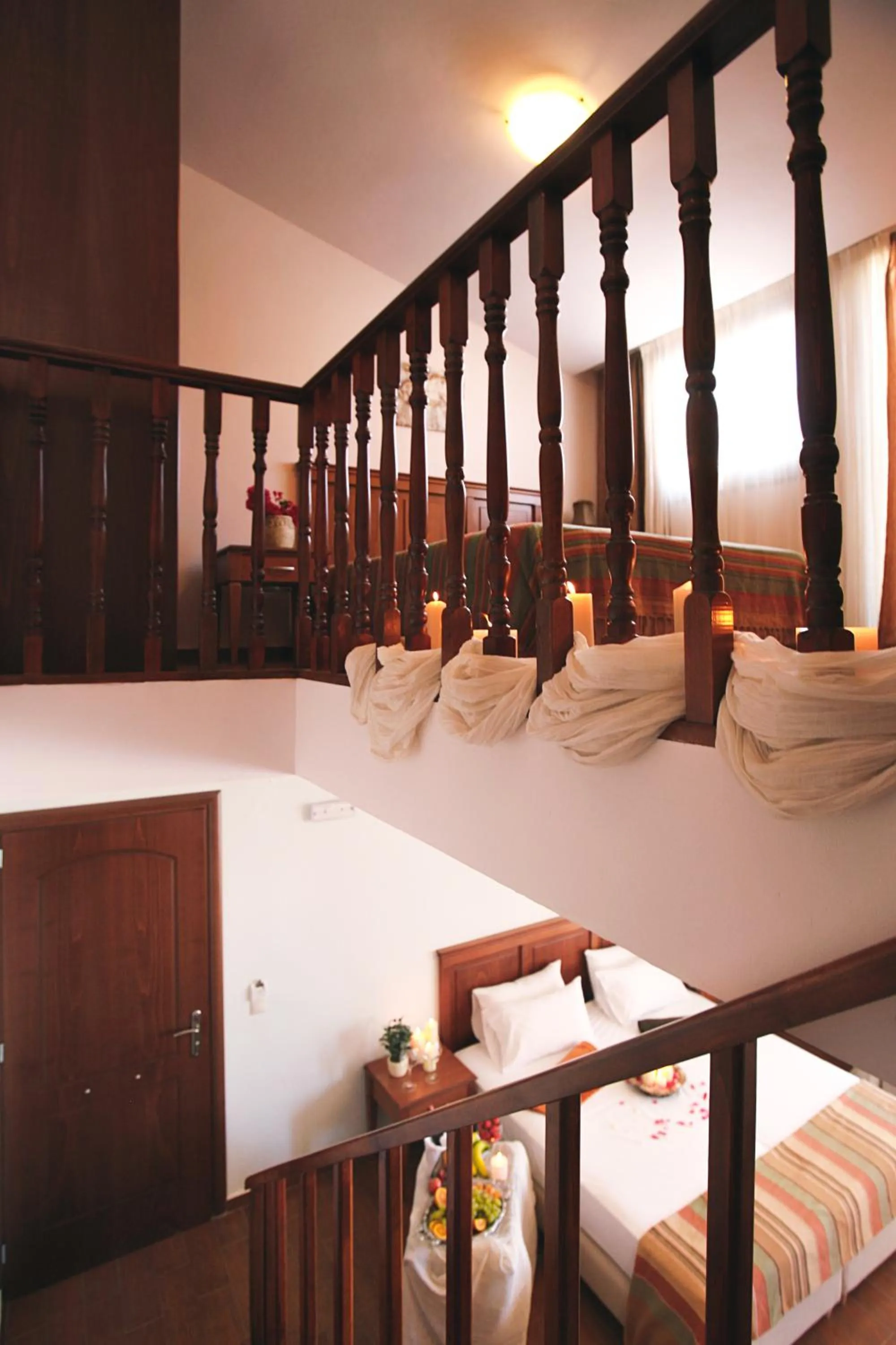 Decorative detail, Bed in Flamingos Hotel Apartments