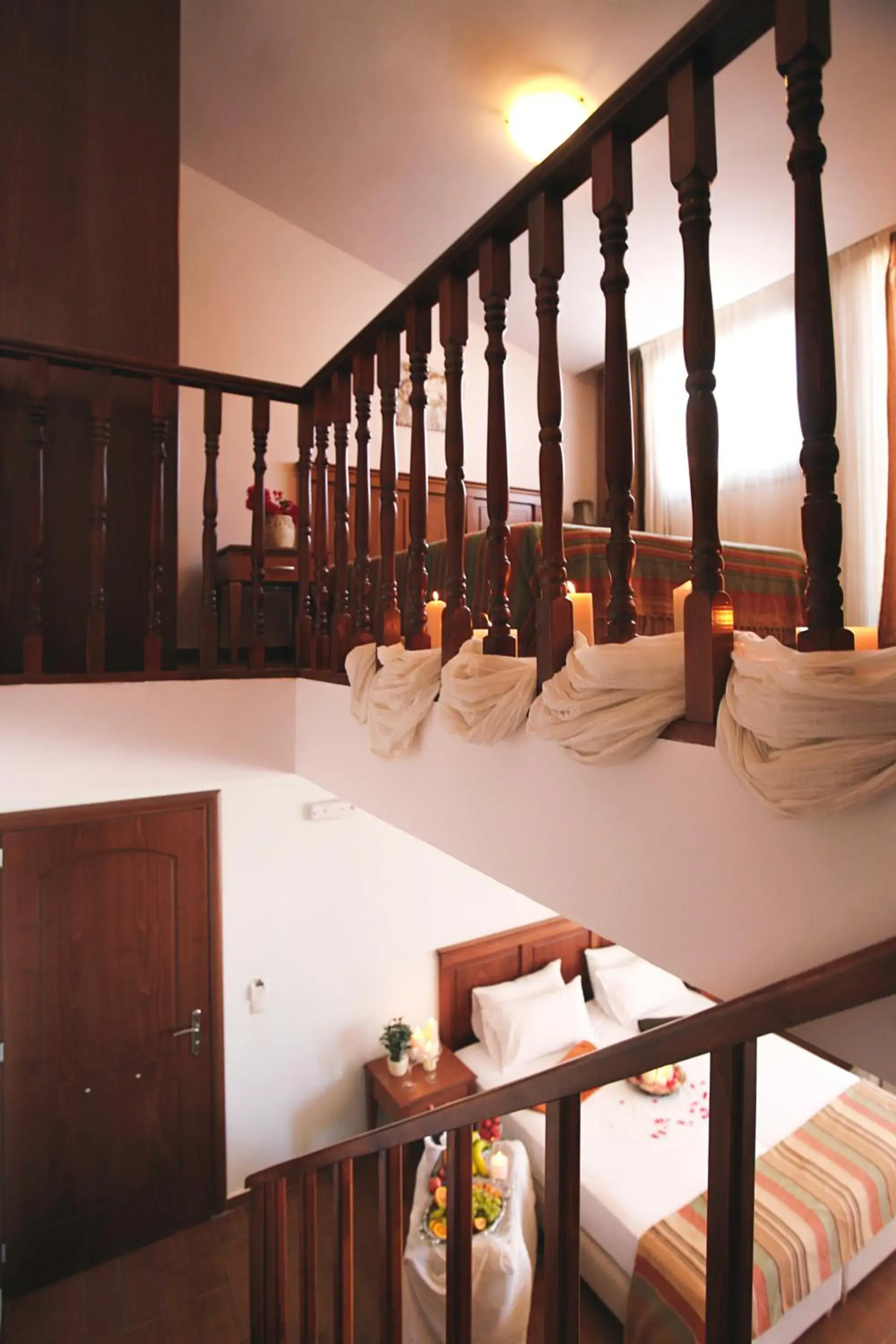 Decorative detail, Bed in Flamingos Hotel Apartments Decorative detail, Bed in Flamingos Hotel Apartments