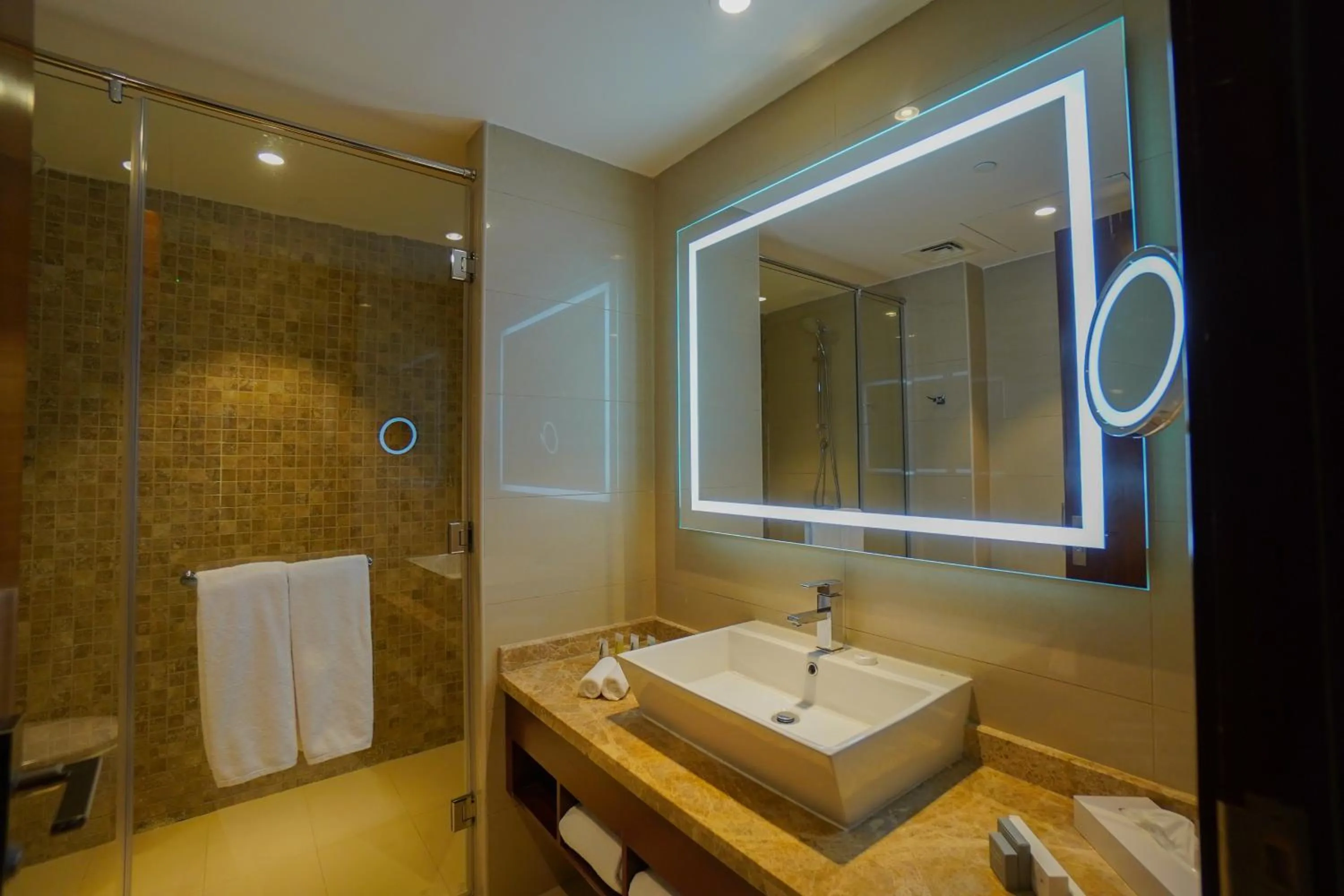 Bathroom in The Grand Lux Hotel