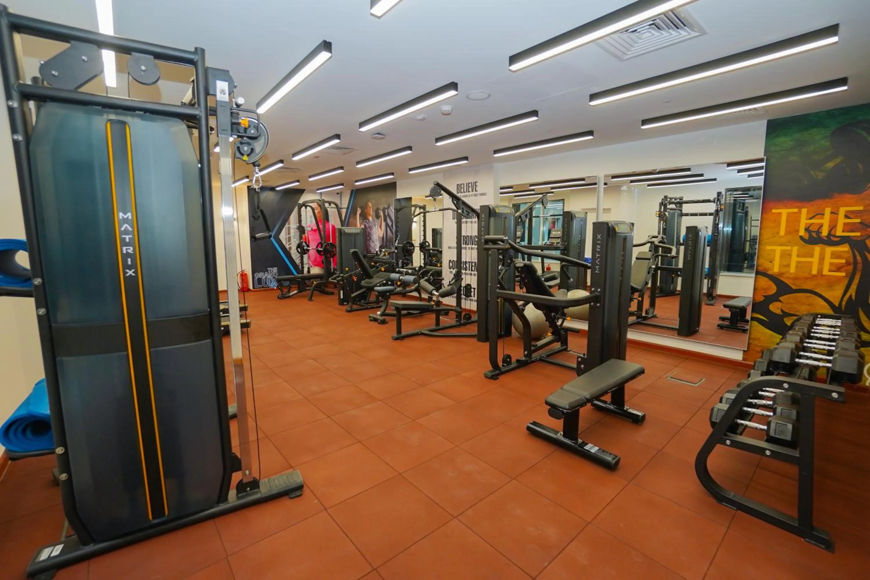 Fitness centre/facilities in The Grand Lux Hotel