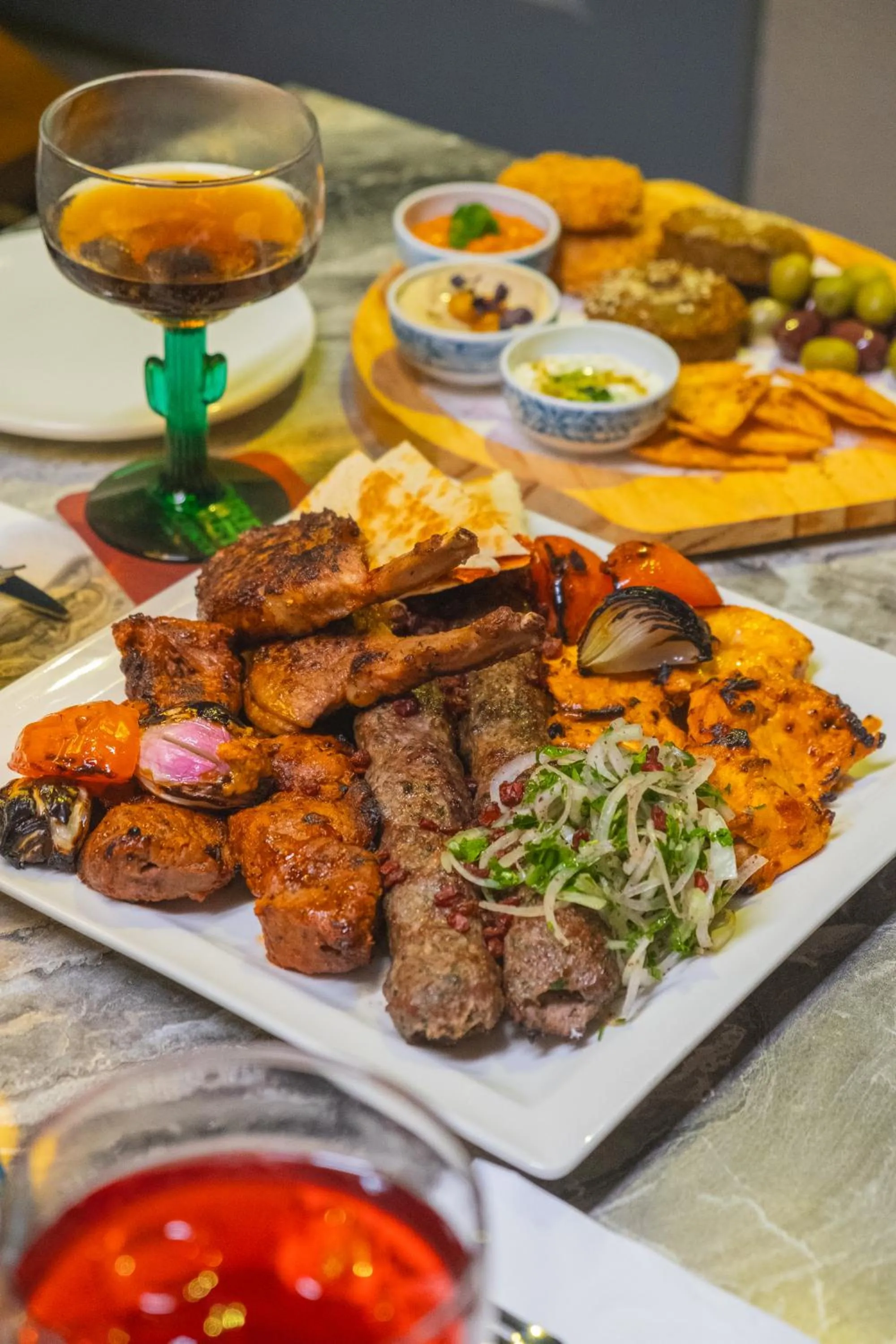 Restaurant/places to eat in The Grand Lux Hotel