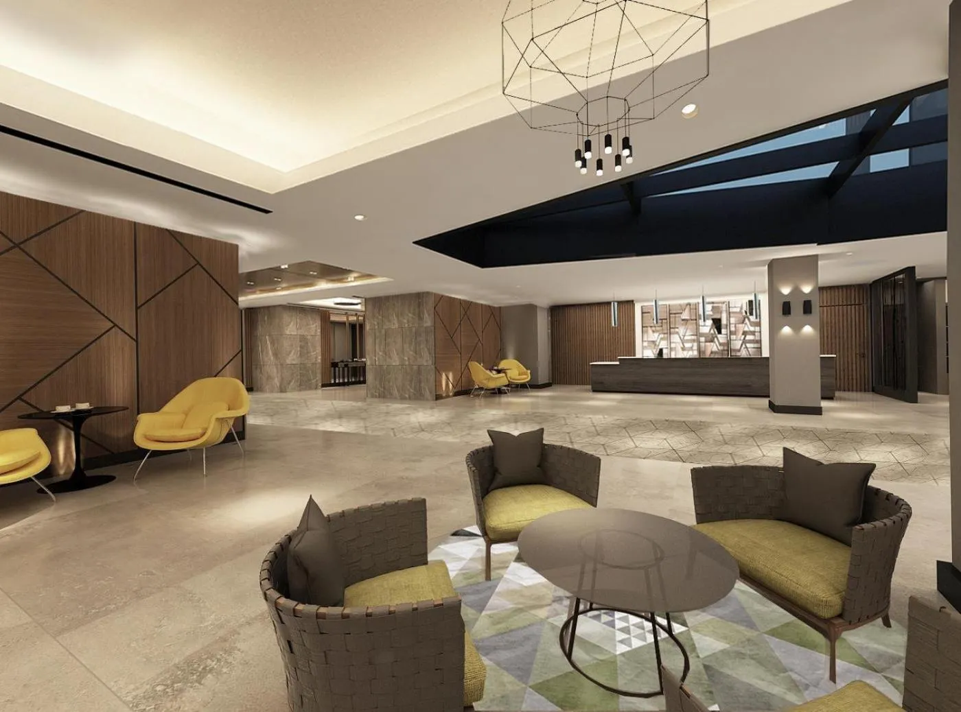 Lobby or reception in The Grand Lux Hotel