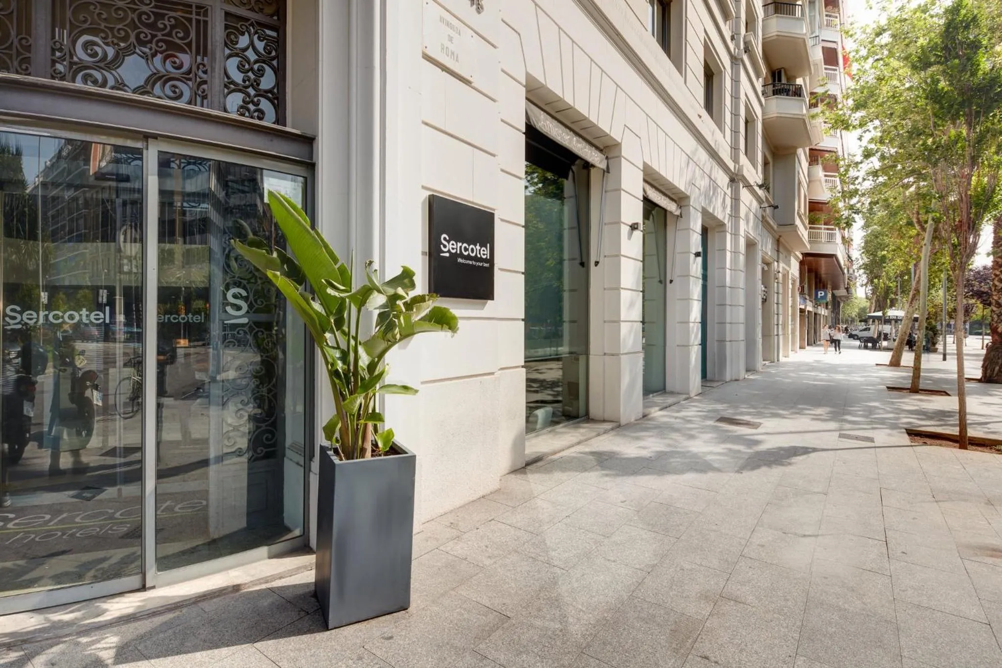 Facade/entrance in Sercotel Amister Art Hotel Barcelona