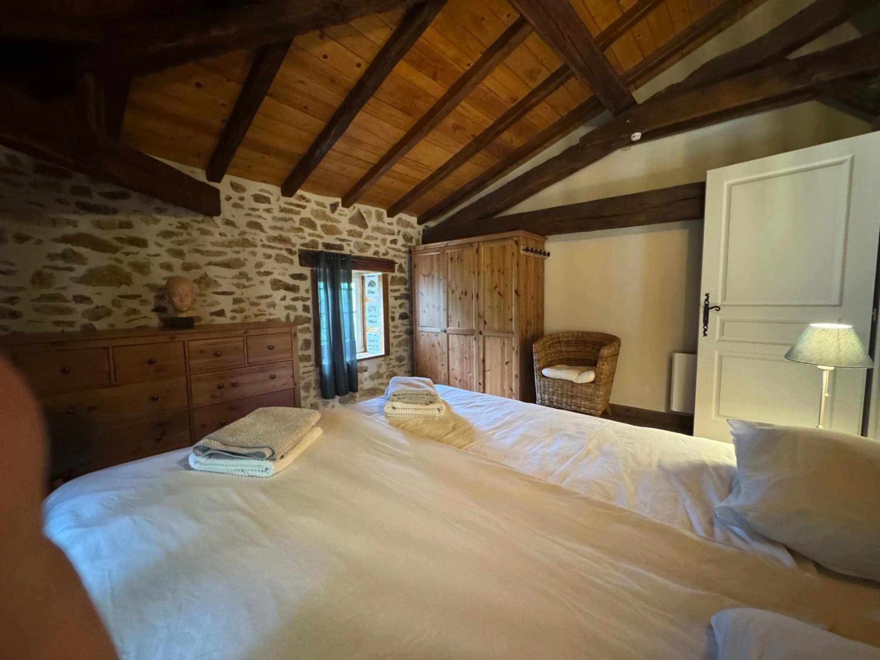 Bed in Domaine de Brise Bois - Chambres & Gîtes