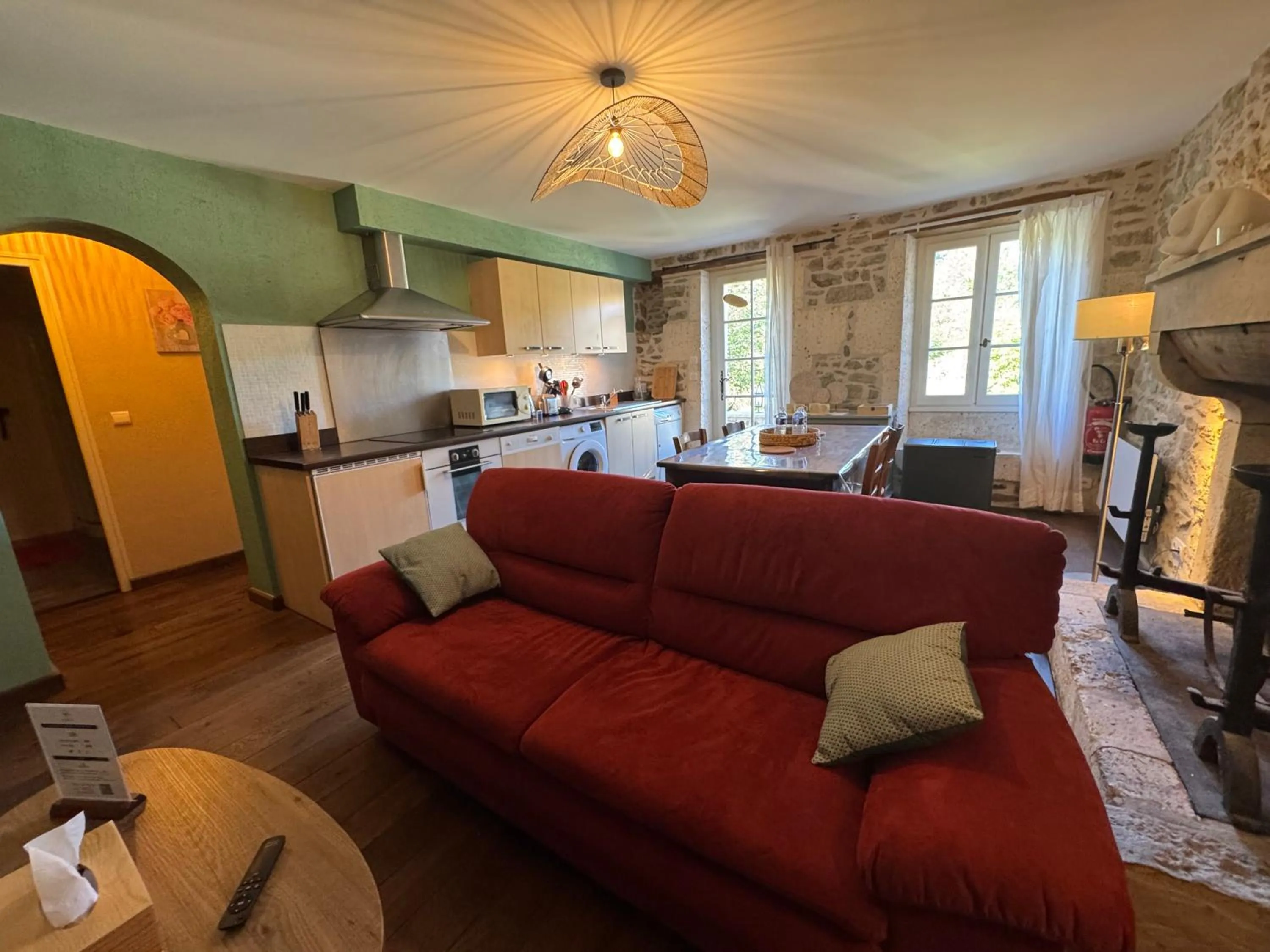 Seating area in Domaine de Brise Bois - Chambres & Gîtes