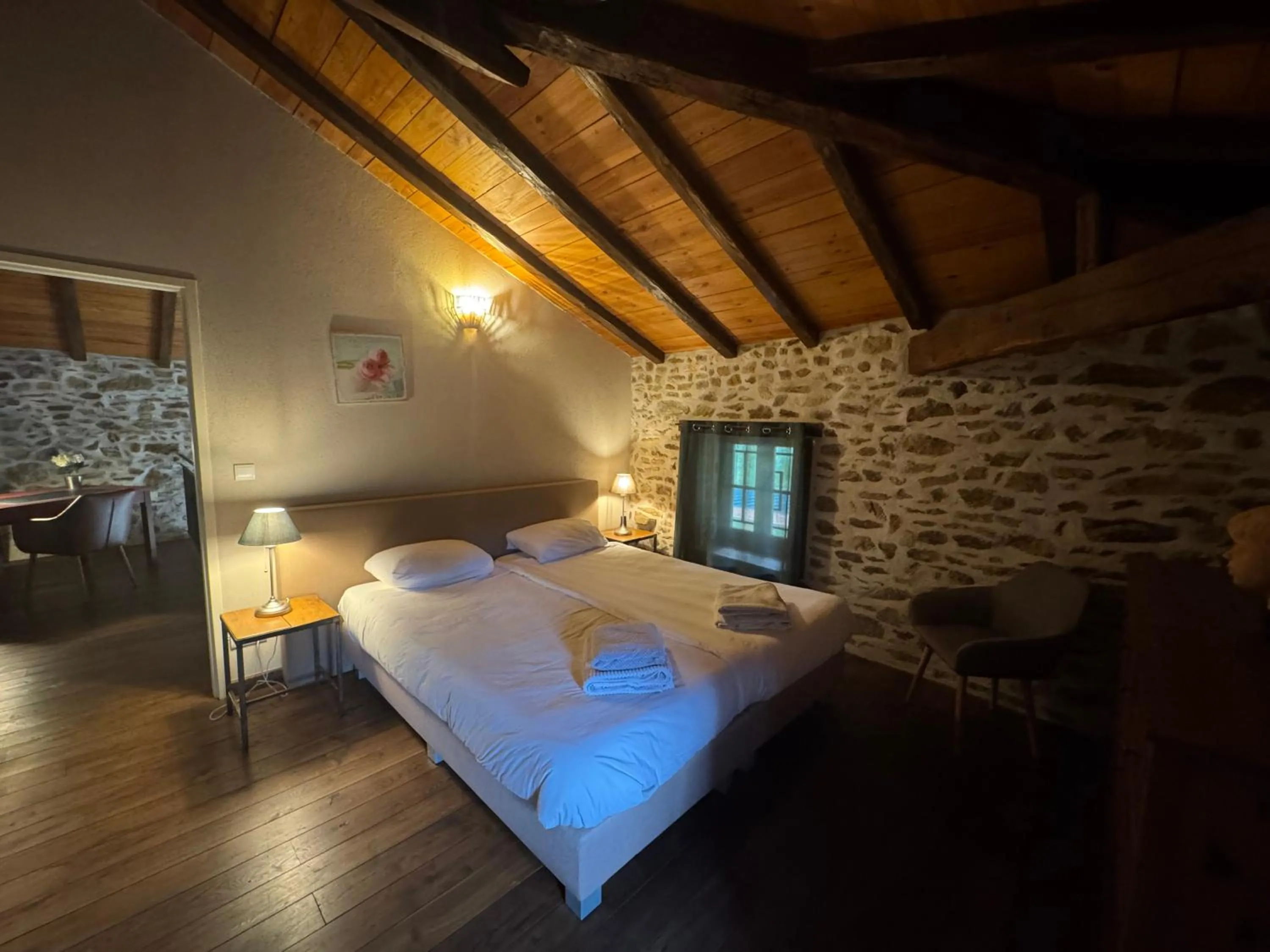 Bed in Domaine de Brise Bois - Chambres & Gîtes