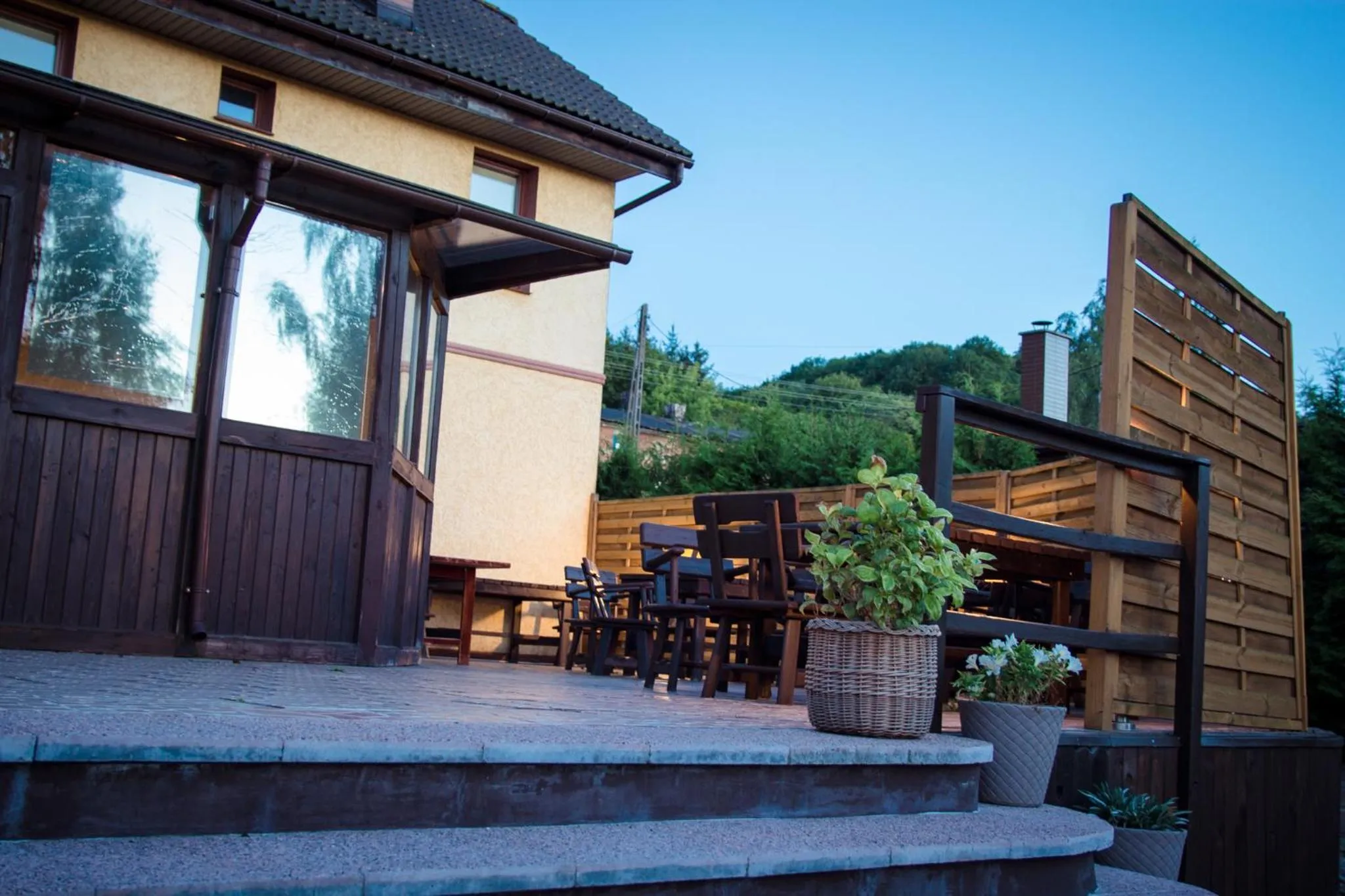 Garden in Dom Gościnny Pod Górą