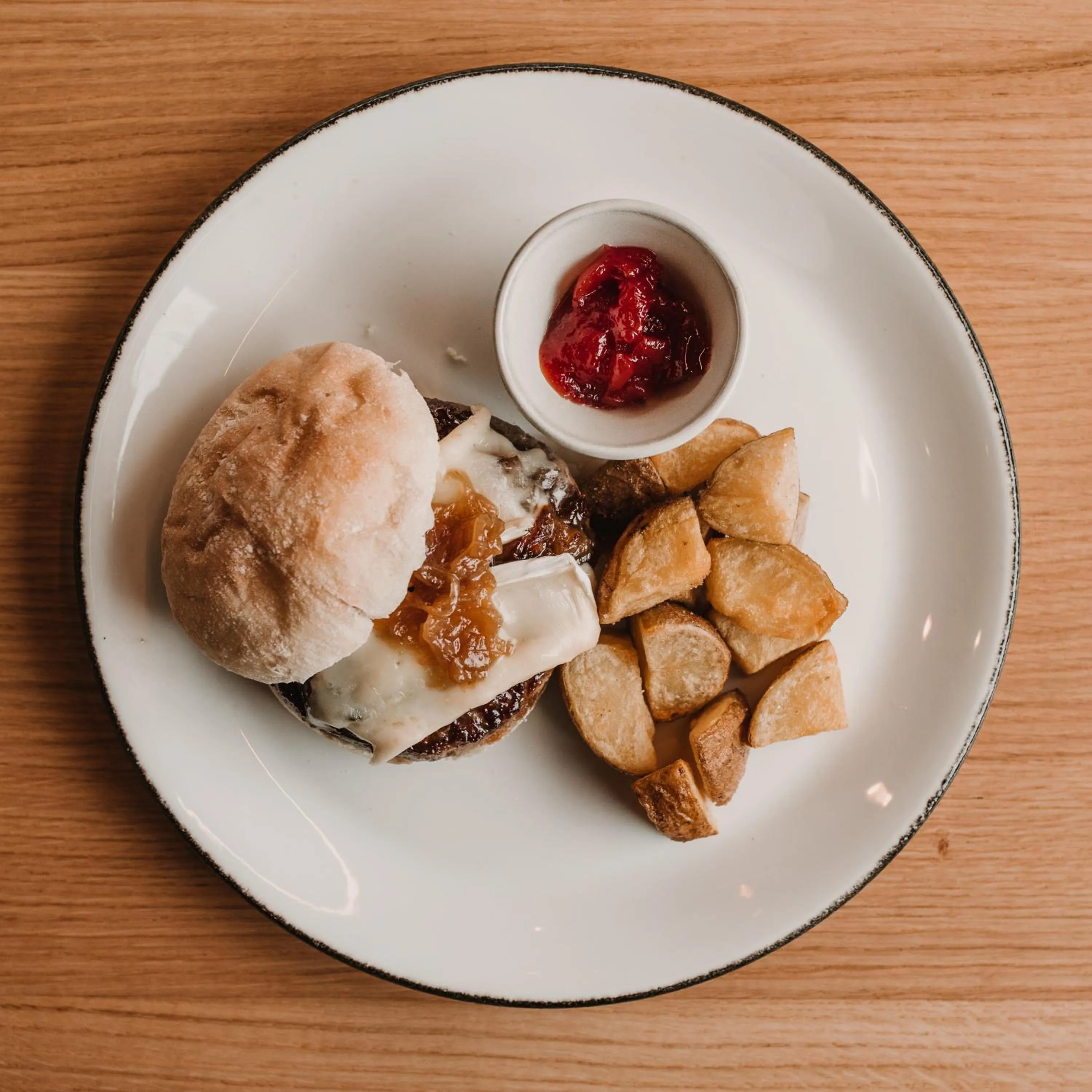 Food close-up in Hotel Kramer