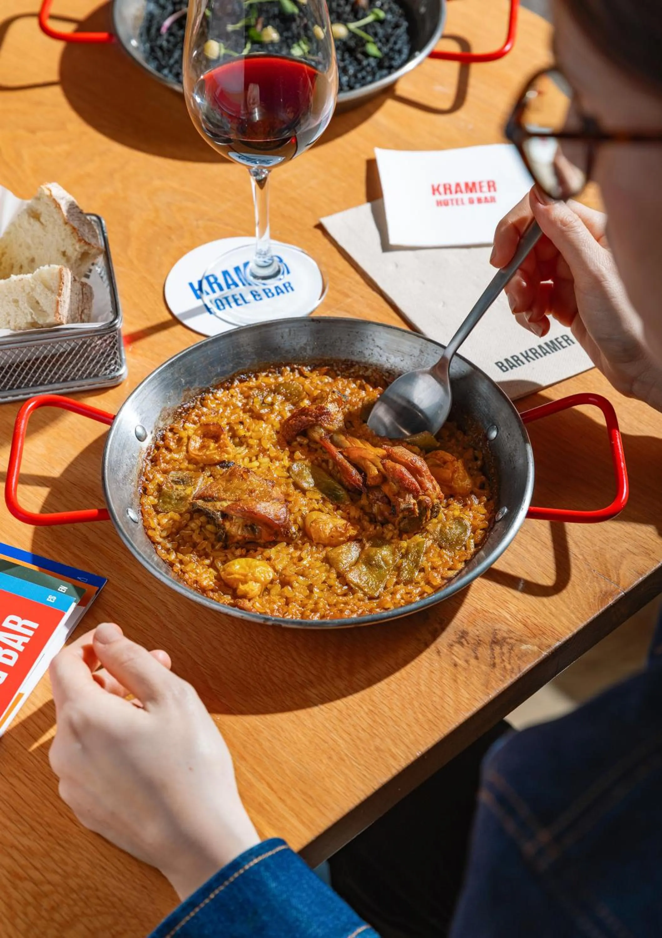 Food and drinks in Hotel Kramer