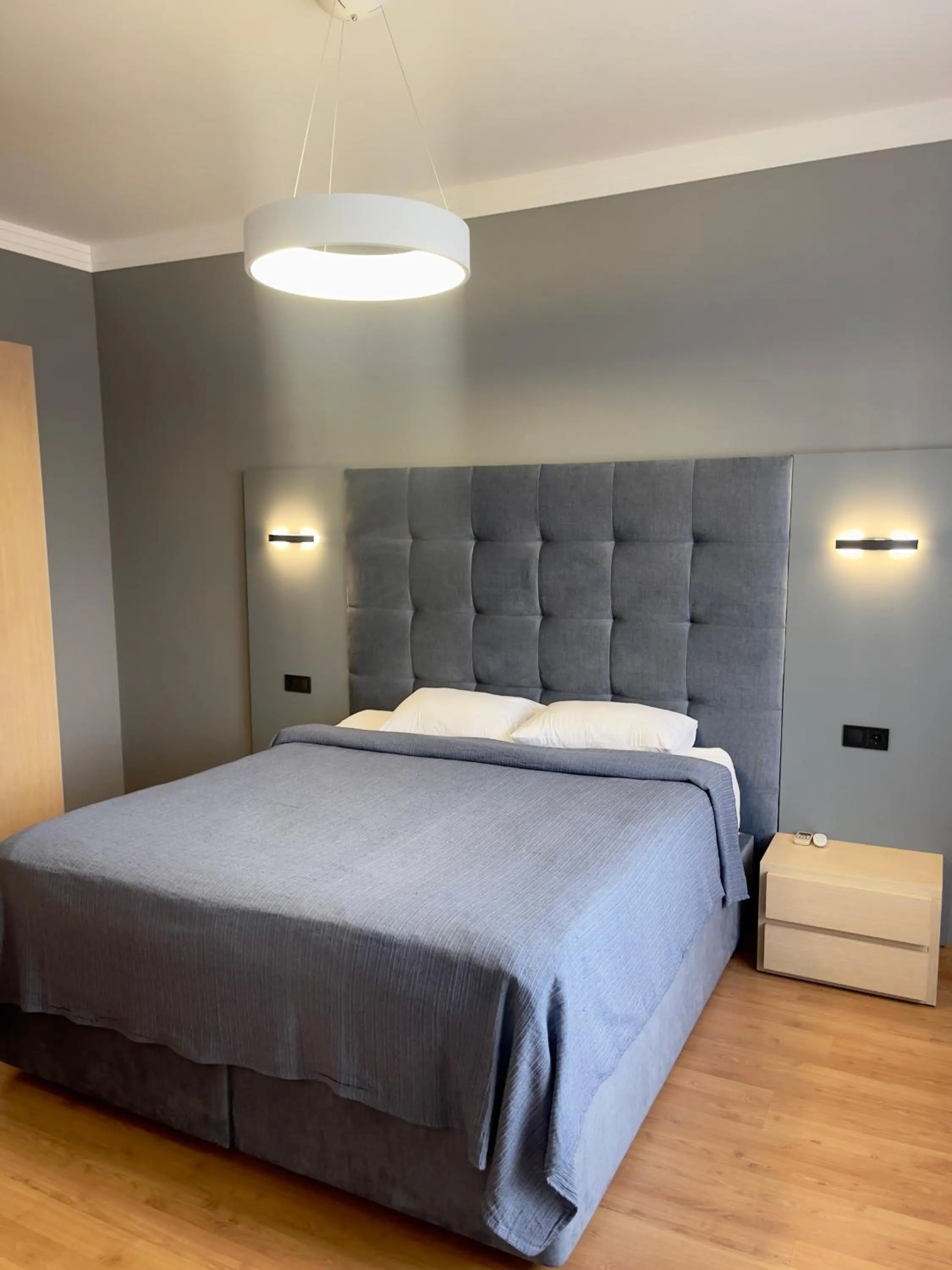 Bed in Arcada Apartments