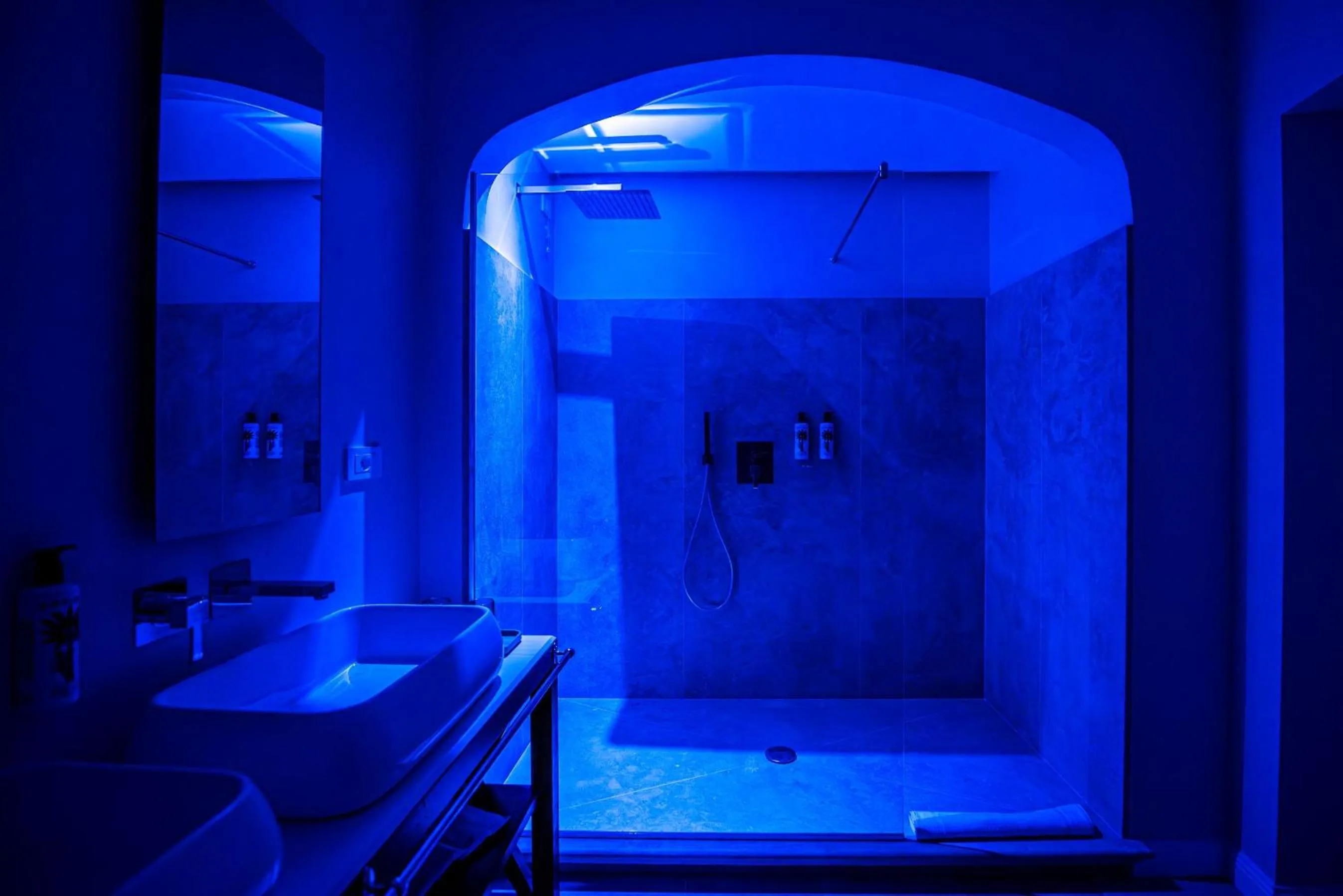 Shower in Costamante Suites & Spa