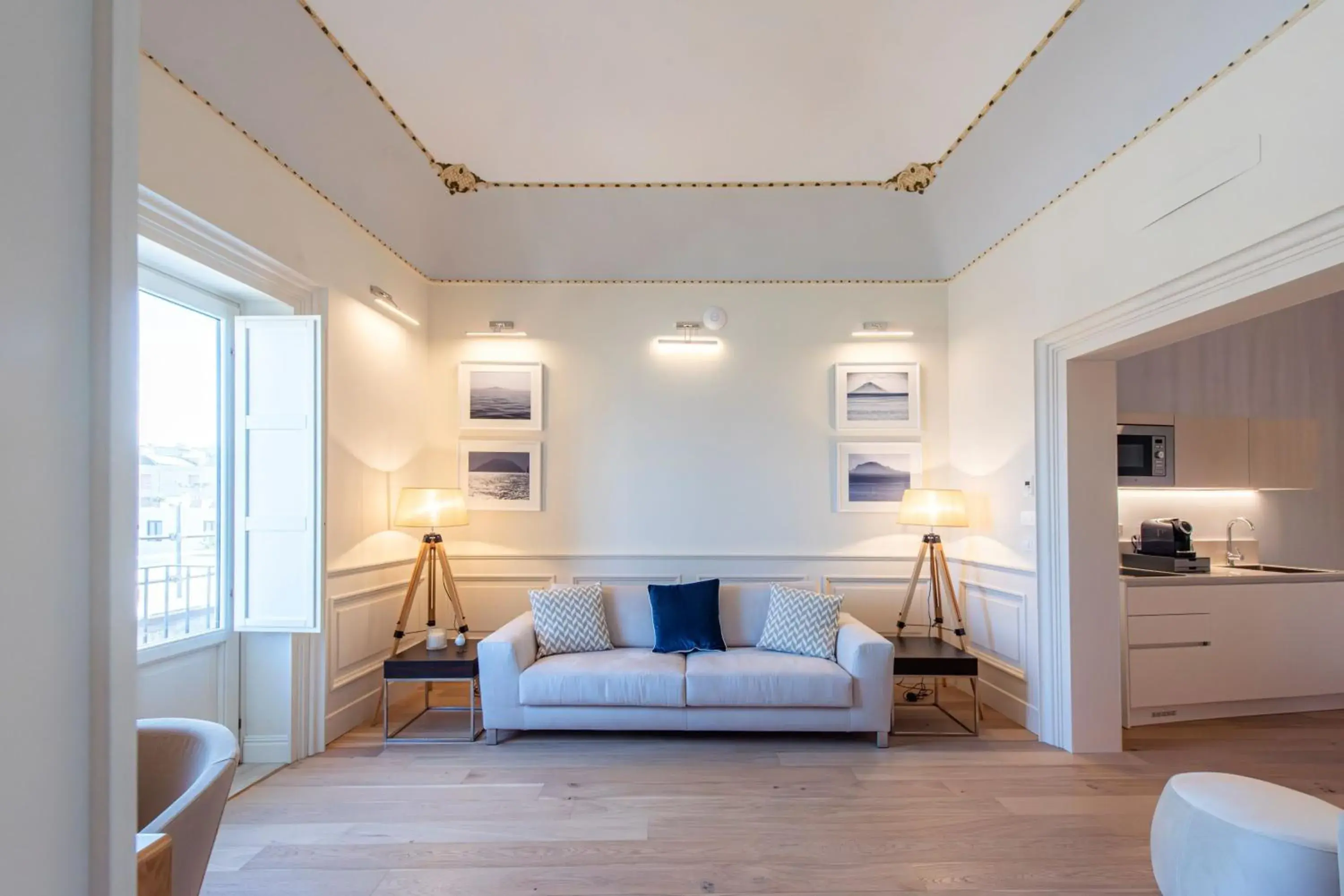 Living room, Bed in Costamante Suites & Spa Living room, Bed in Costamante Suites & Spa