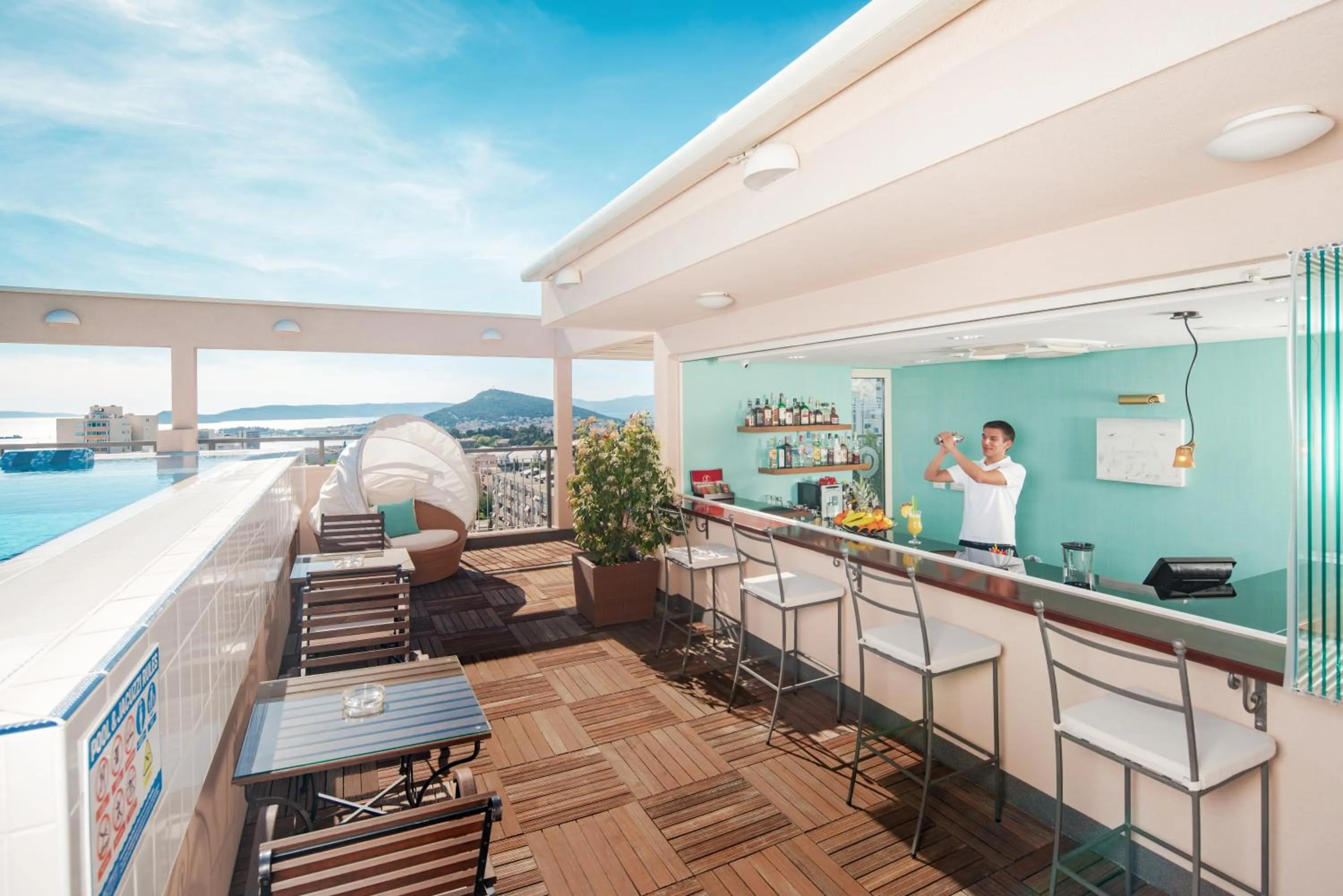 Lounge or bar in Dioklecijan Hotel & Residence