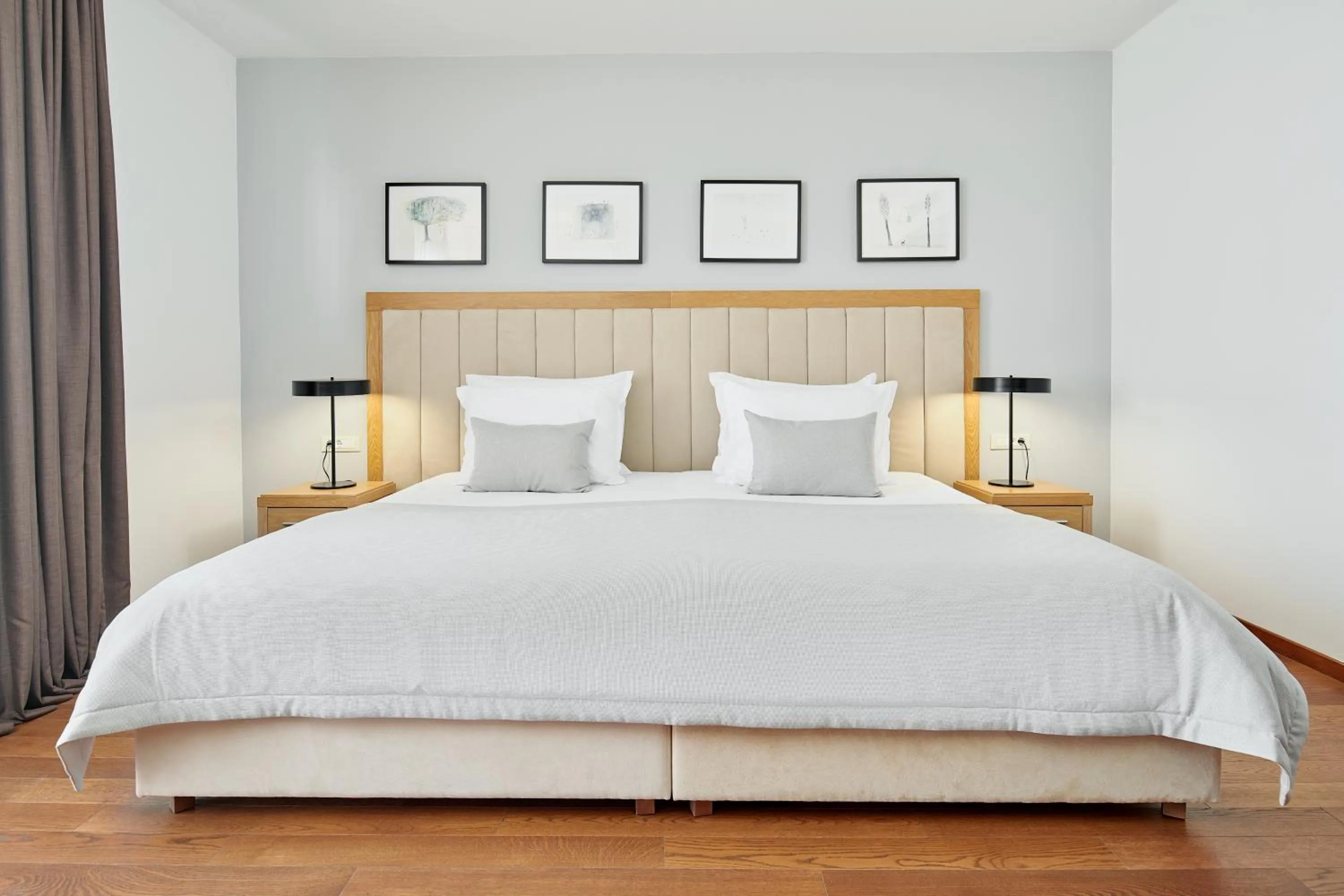 Bed in Dioklecijan Hotel & Residence