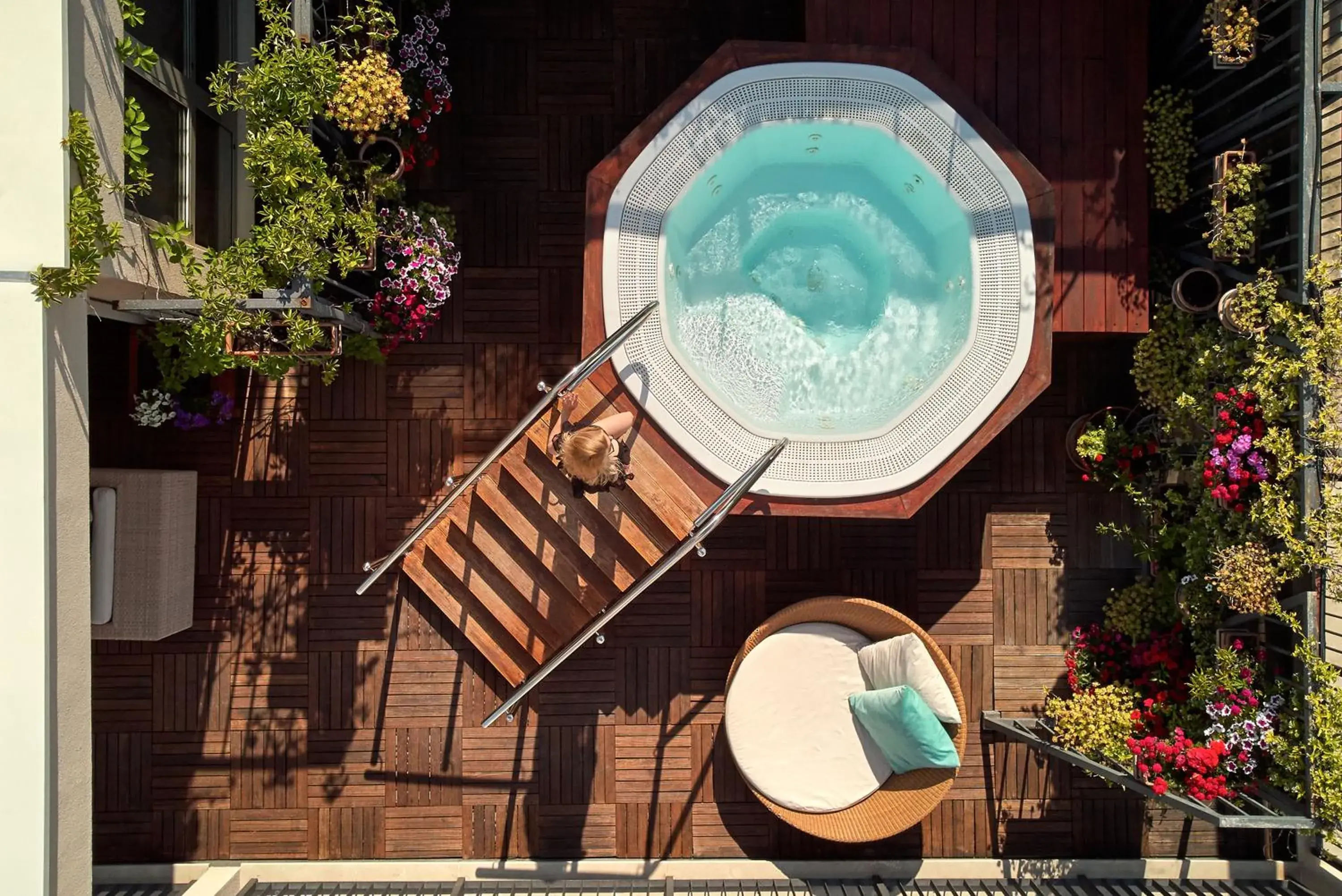 Business Double or Twin Room with Balcony and City View in Dioklecijan Hotel & Residence Business Double or Twin Room with Balcony and City View in Dioklecijan Hotel & Residence