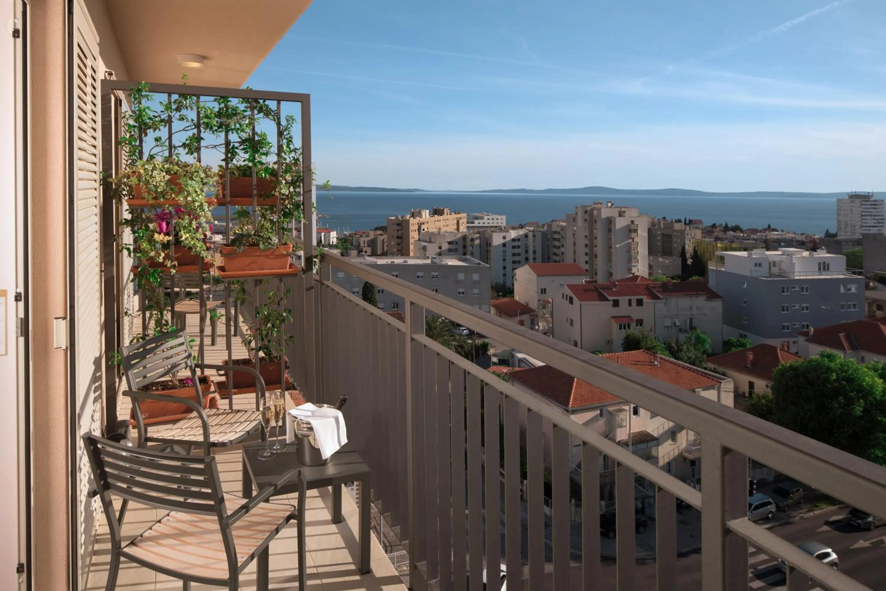 Balcony/Terrace in Dioklecijan Hotel & Residence