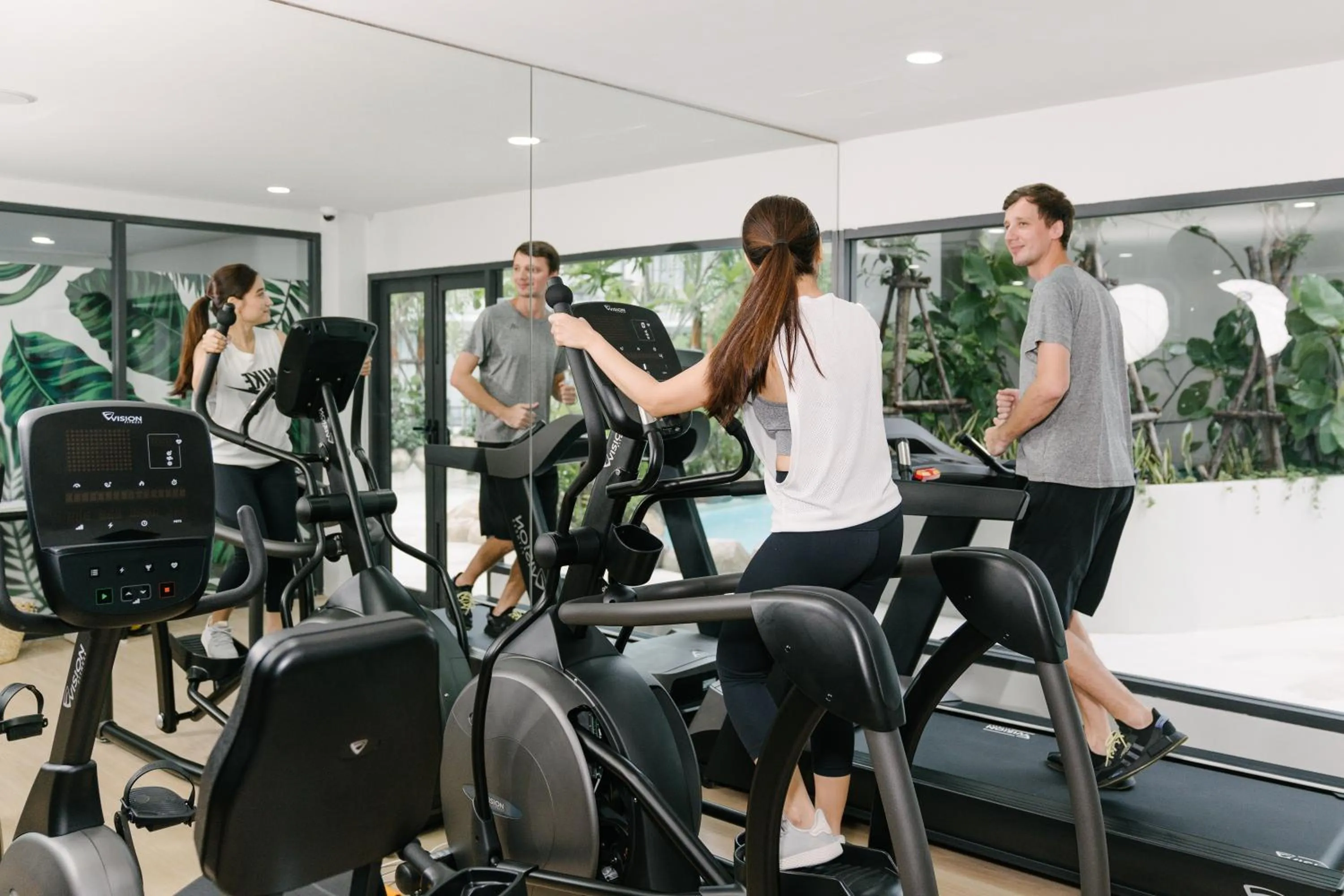 People in Phuket Emerald Beach Resort