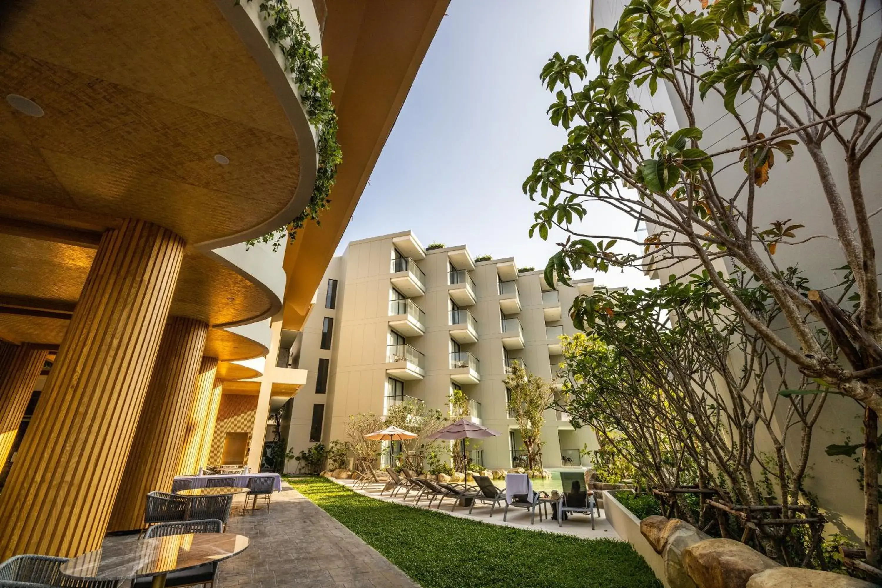Property building in Phuket Emerald Beach Resort Property building in Phuket Emerald Beach Resort