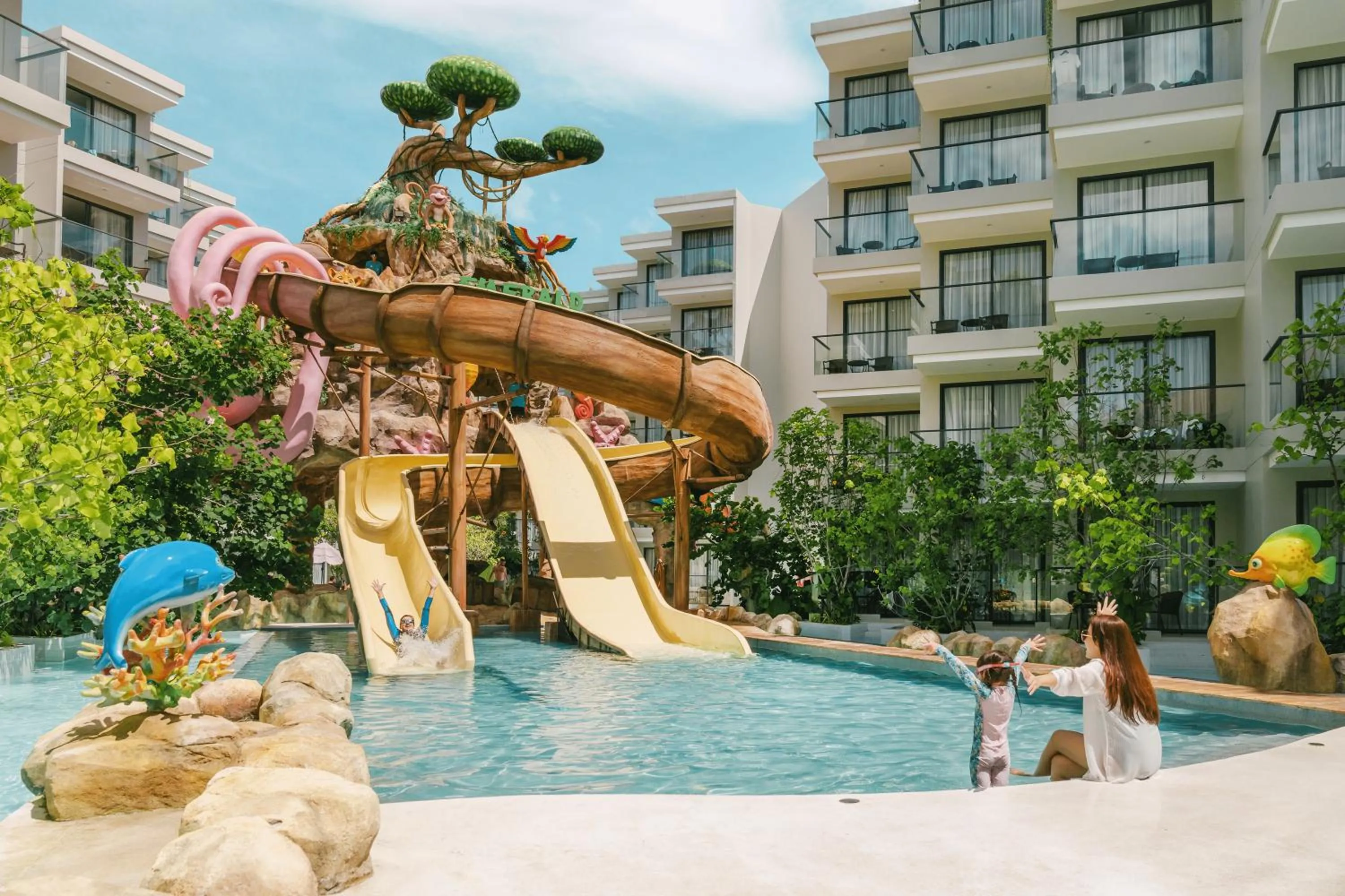 Property building in Phuket Emerald Beach Resort