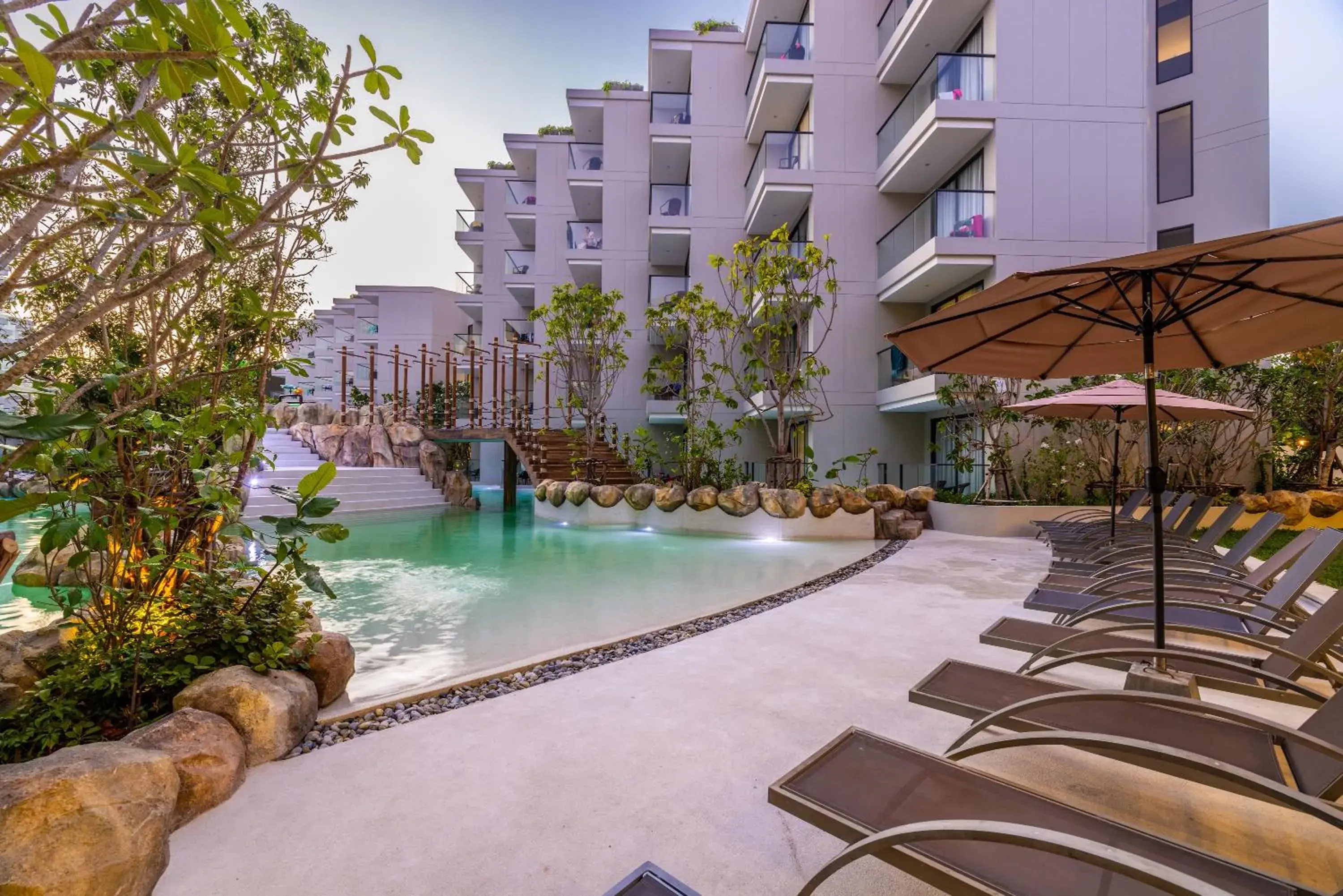 Property building in Phuket Emerald Beach Resort Property building in Phuket Emerald Beach Resort