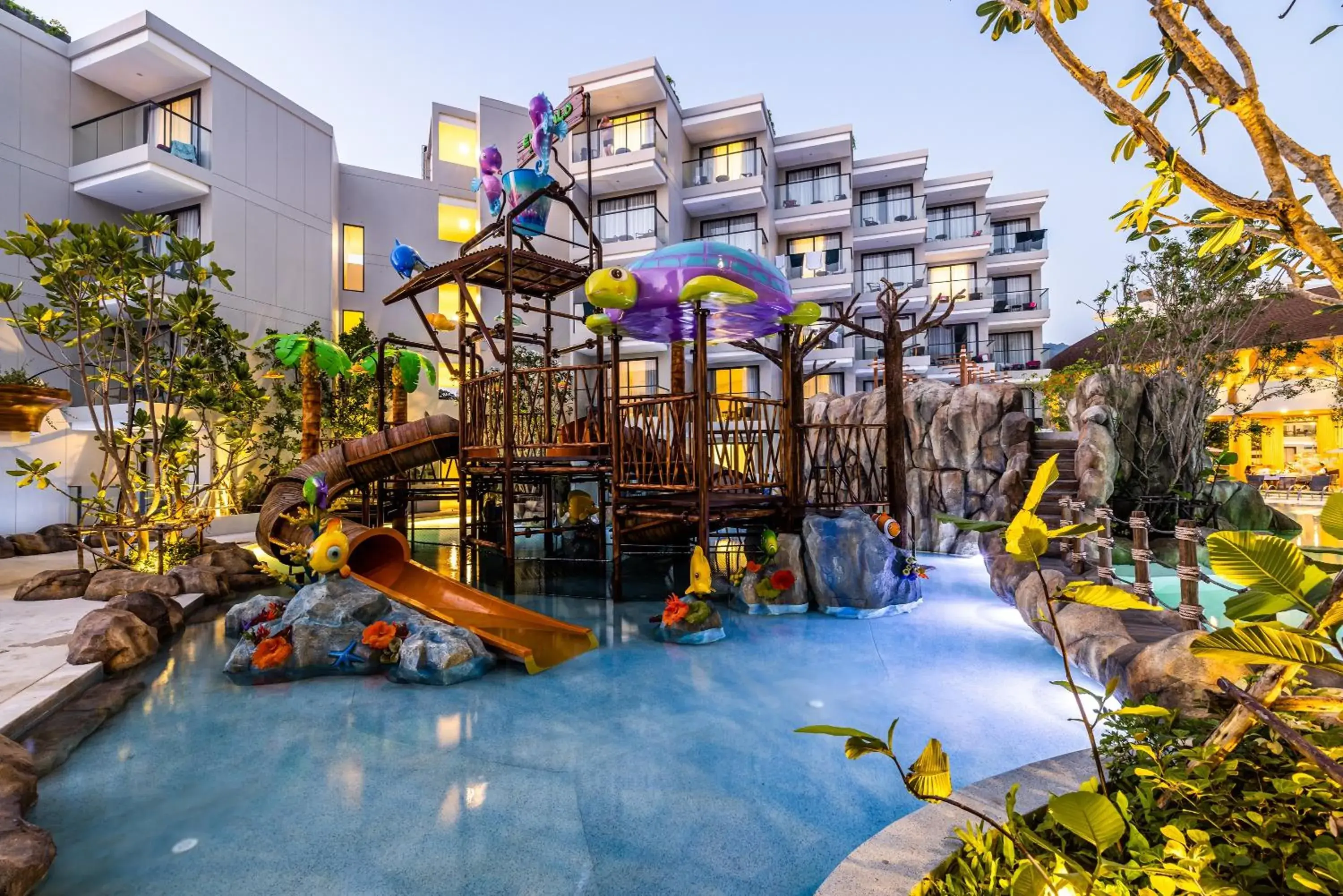 Property building in Phuket Emerald Beach Resort Property building in Phuket Emerald Beach Resort