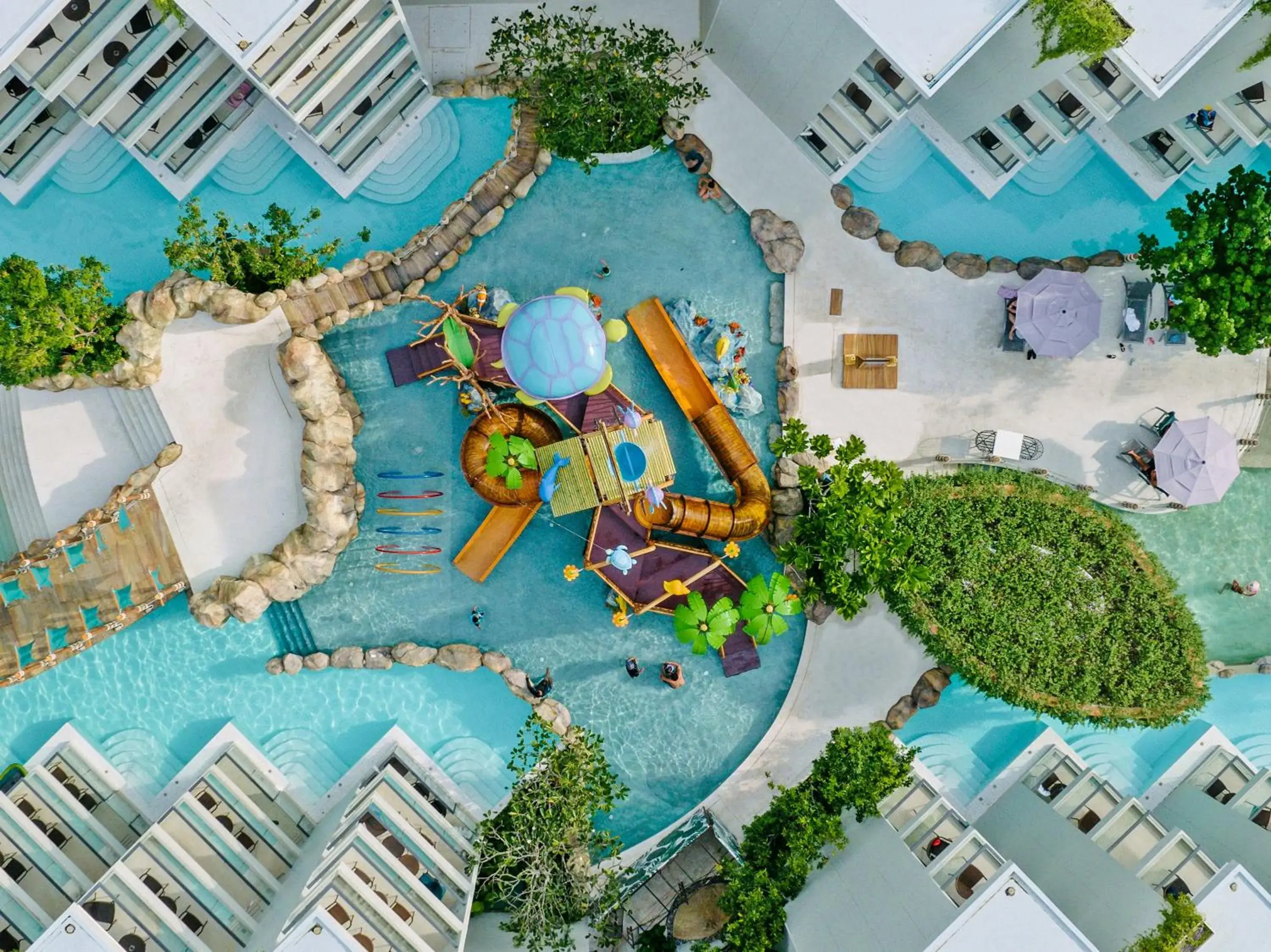 Property building in Phuket Emerald Beach Resort Property building in Phuket Emerald Beach Resort