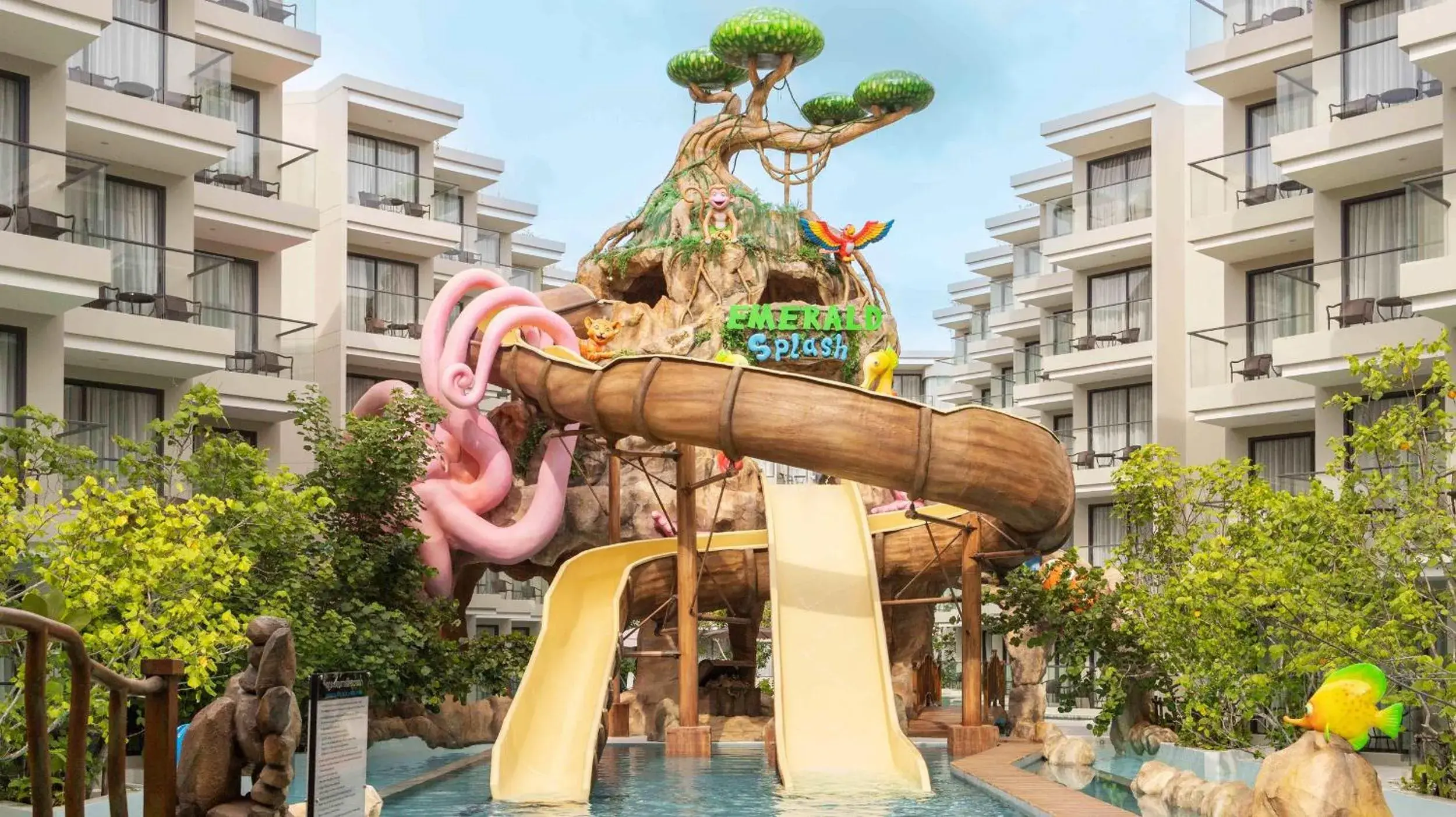 Property building in Phuket Emerald Beach Resort Property building in Phuket Emerald Beach Resort