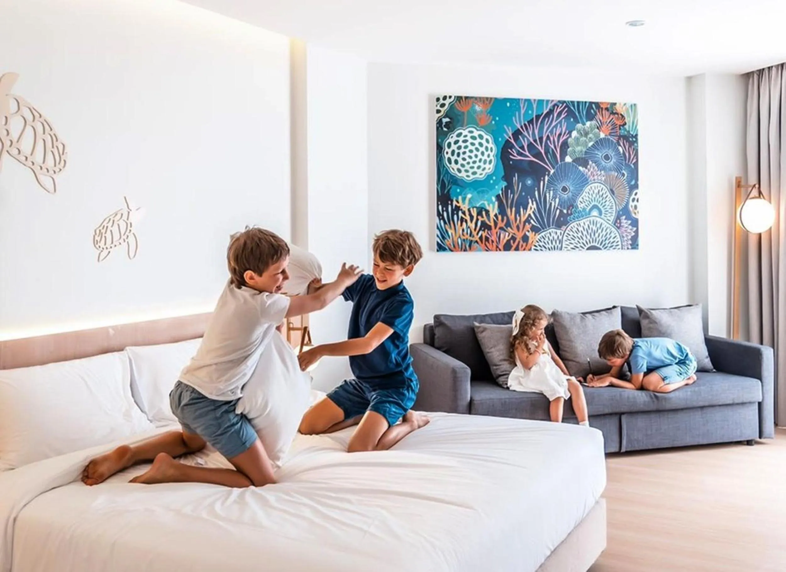 Bed in Phuket Emerald Beach Resort