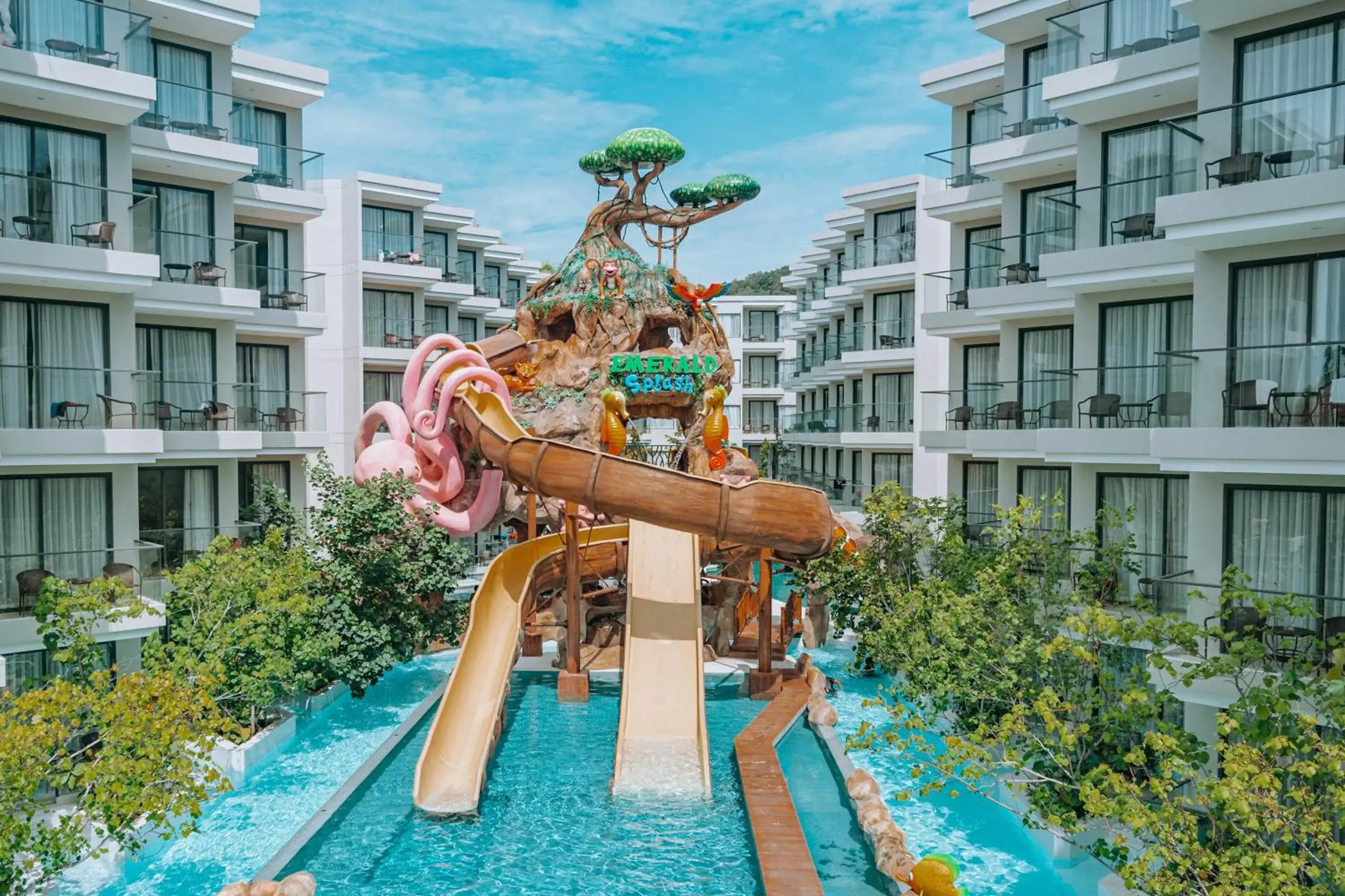 Property building in Phuket Emerald Beach Resort Property building in Phuket Emerald Beach Resort