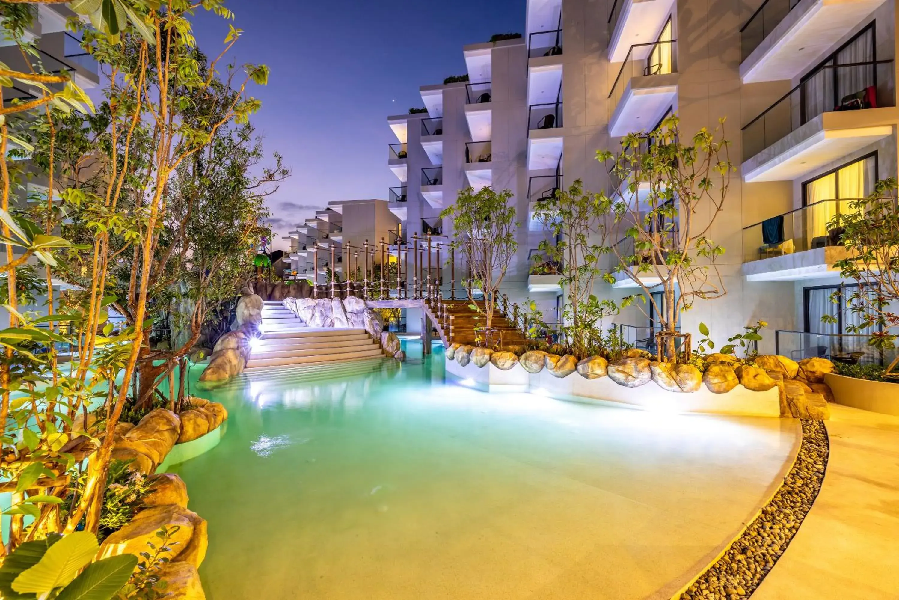 Property building in Phuket Emerald Beach Resort Property building in Phuket Emerald Beach Resort