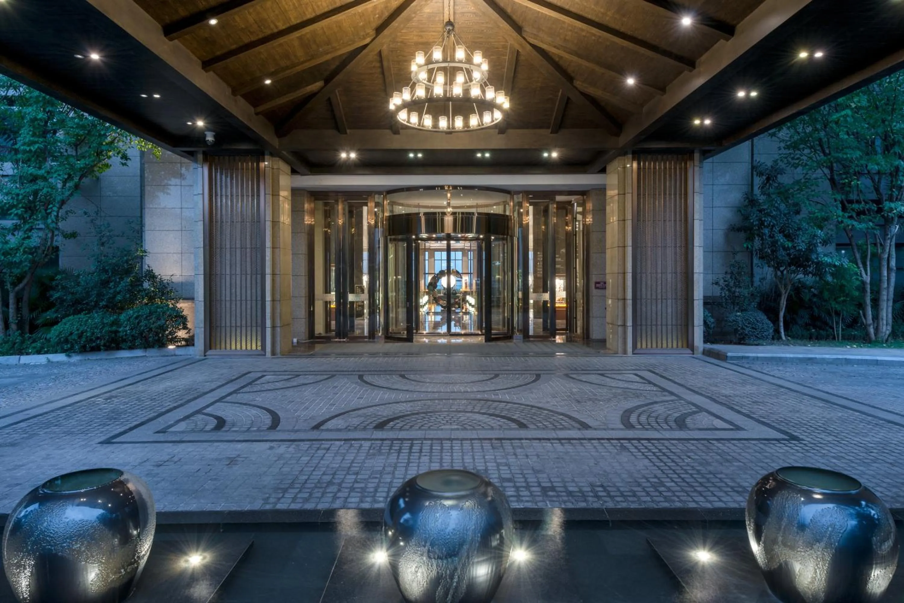 Property building in Crowne Plaza Chongqing New North Zone by IHG